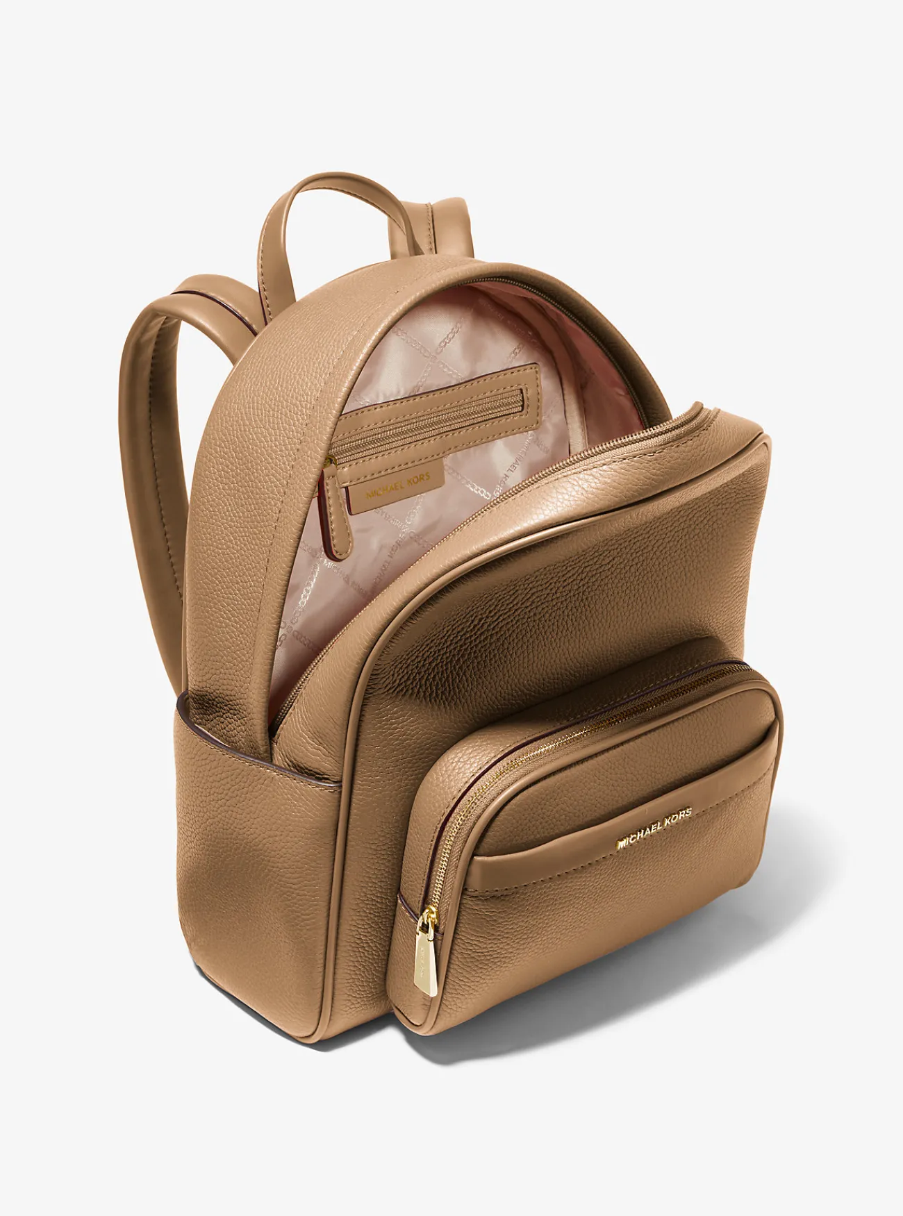 Michael Kors Rugzak Bex van getrommeld leer, middelgroot KAF Discount