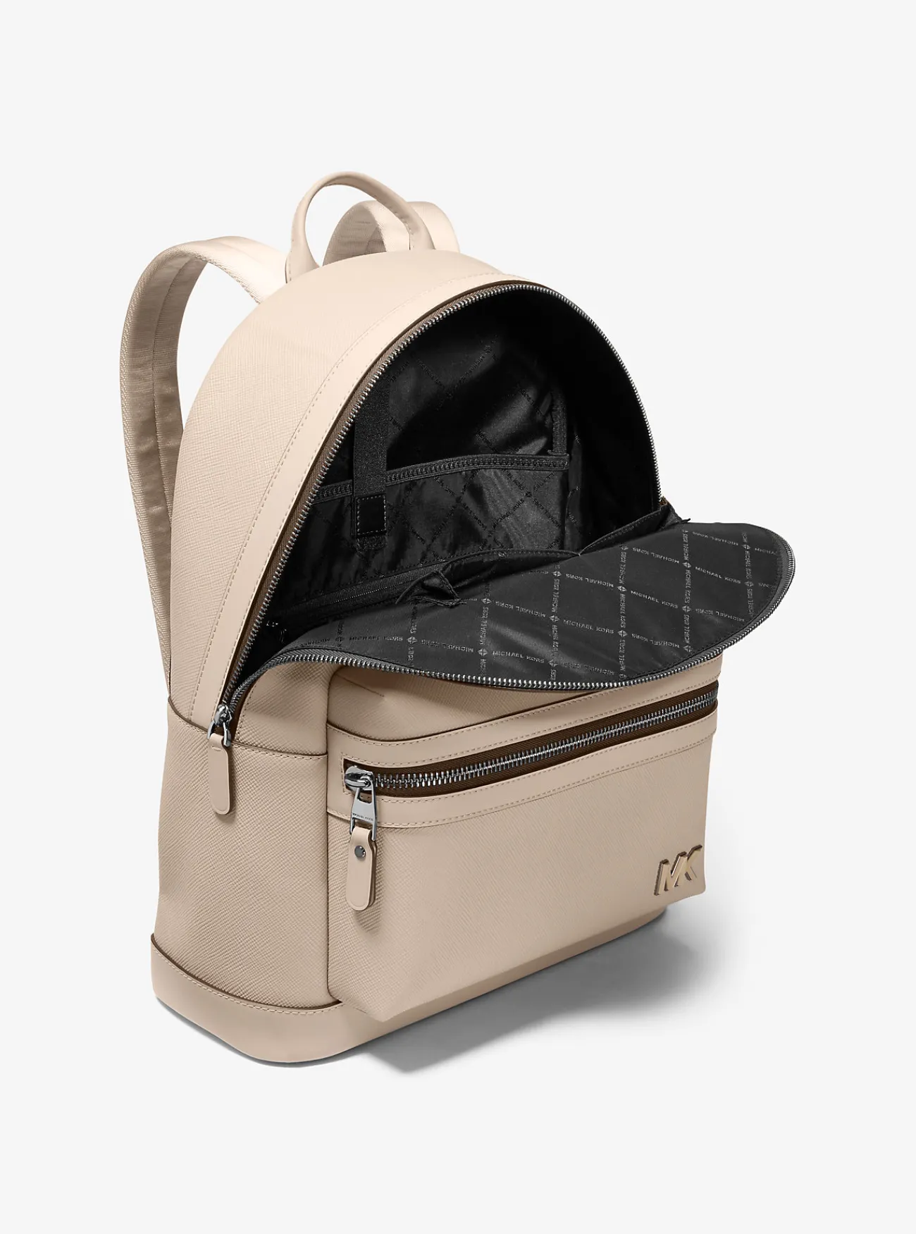 Michael Kors Rugzak Edison van leer LICHTZAND Discount
