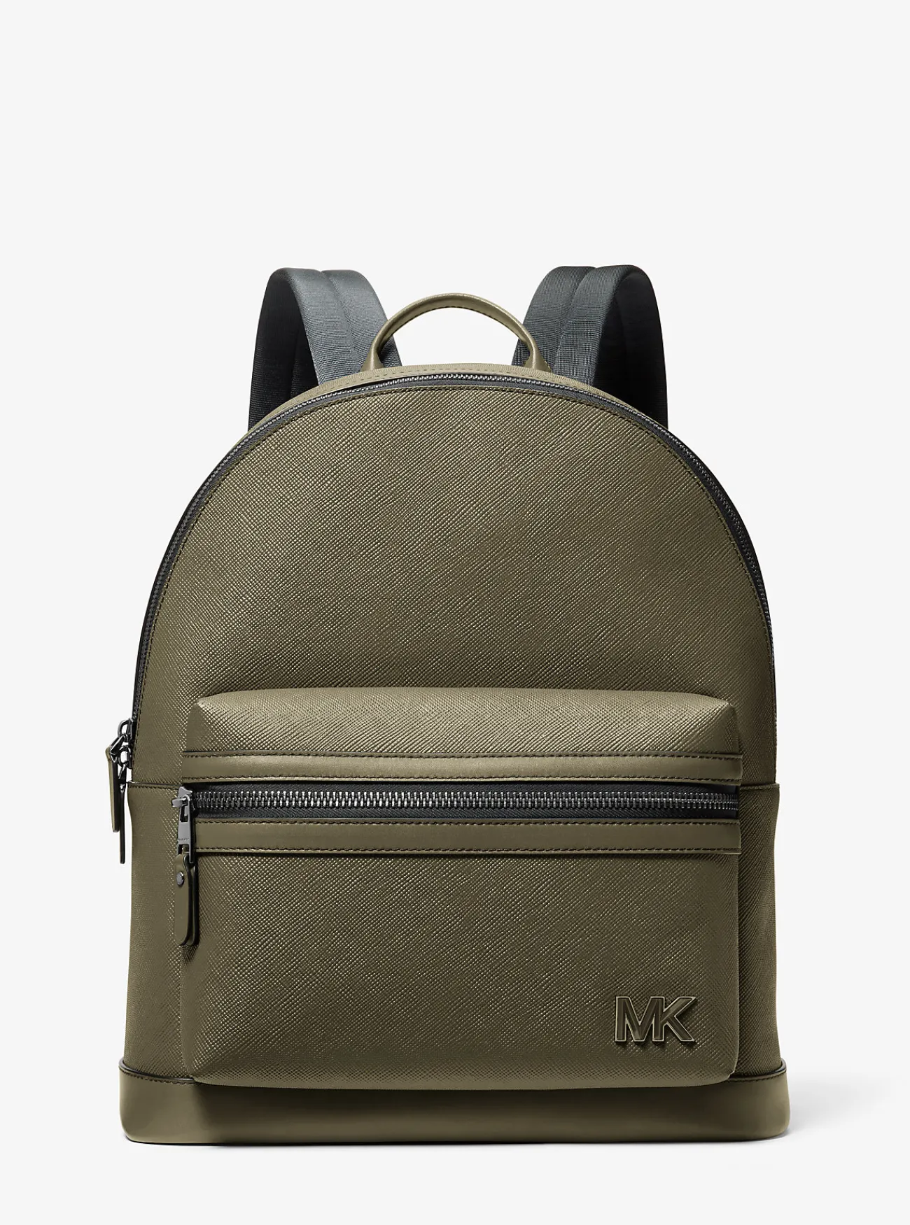 Michael Kors Rugzak Edison van leer SAFARIGROEN Sale