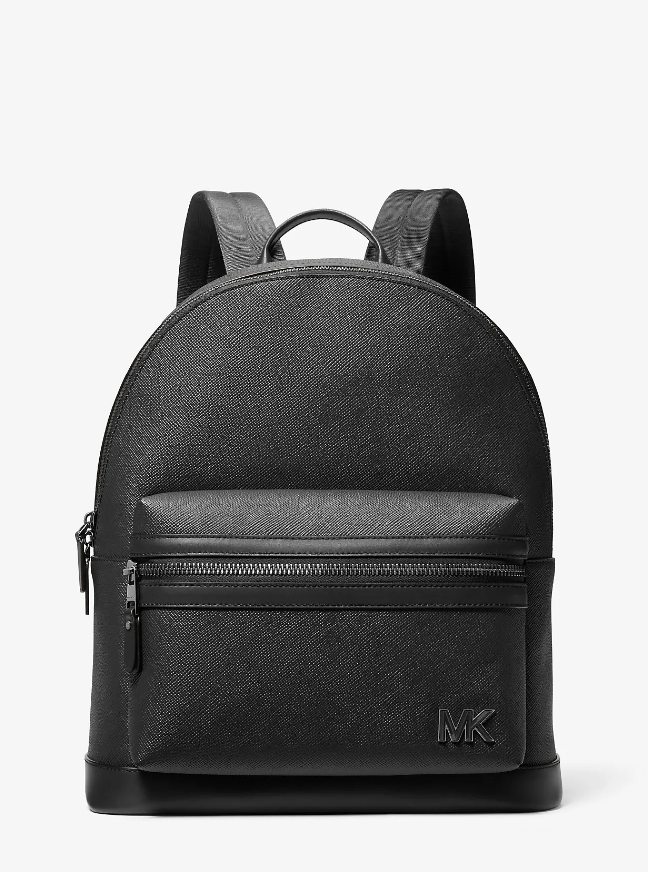 Michael Kors Rugzak Edison van leer ZWART Clearance