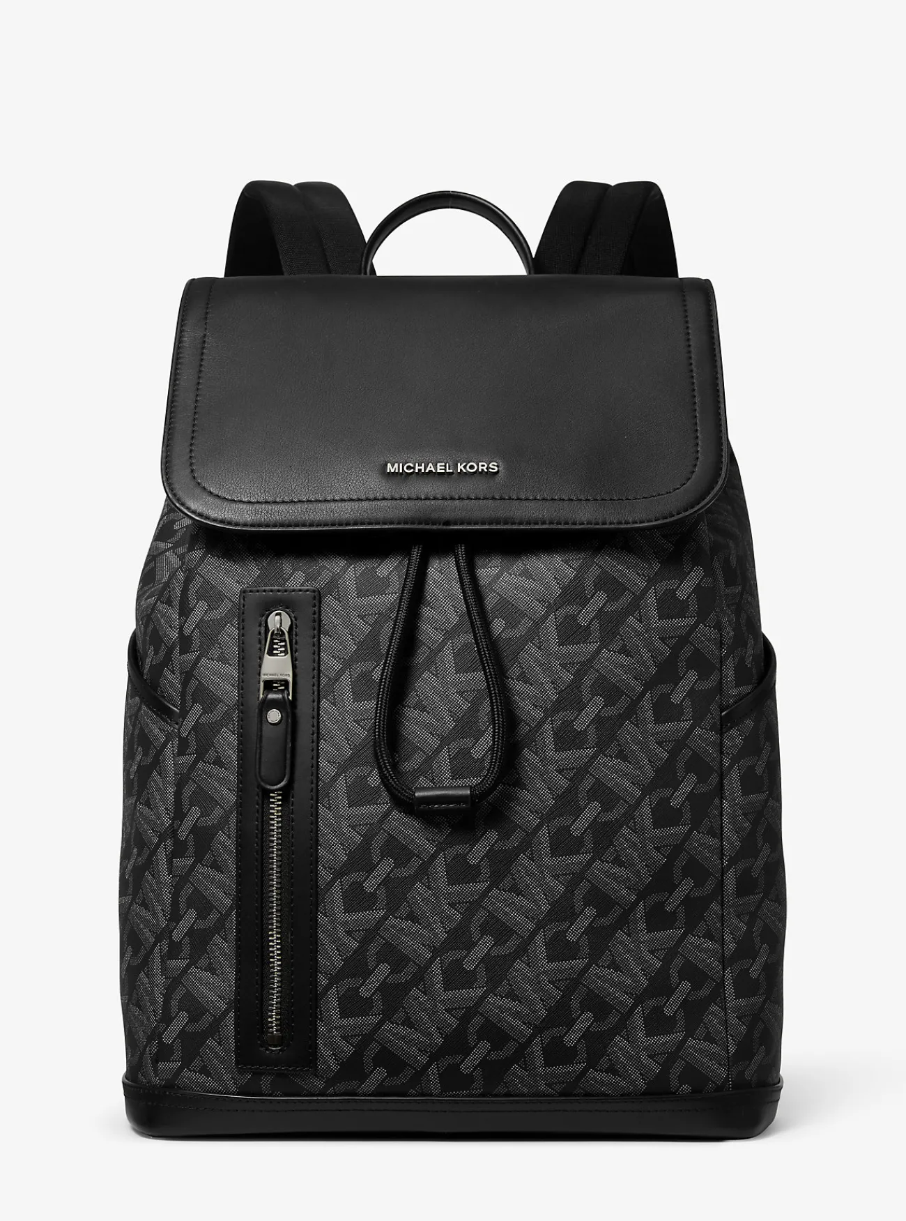 Michael Kors Rugzak Hudson met kenmerkend Empire-logo ZWART Best