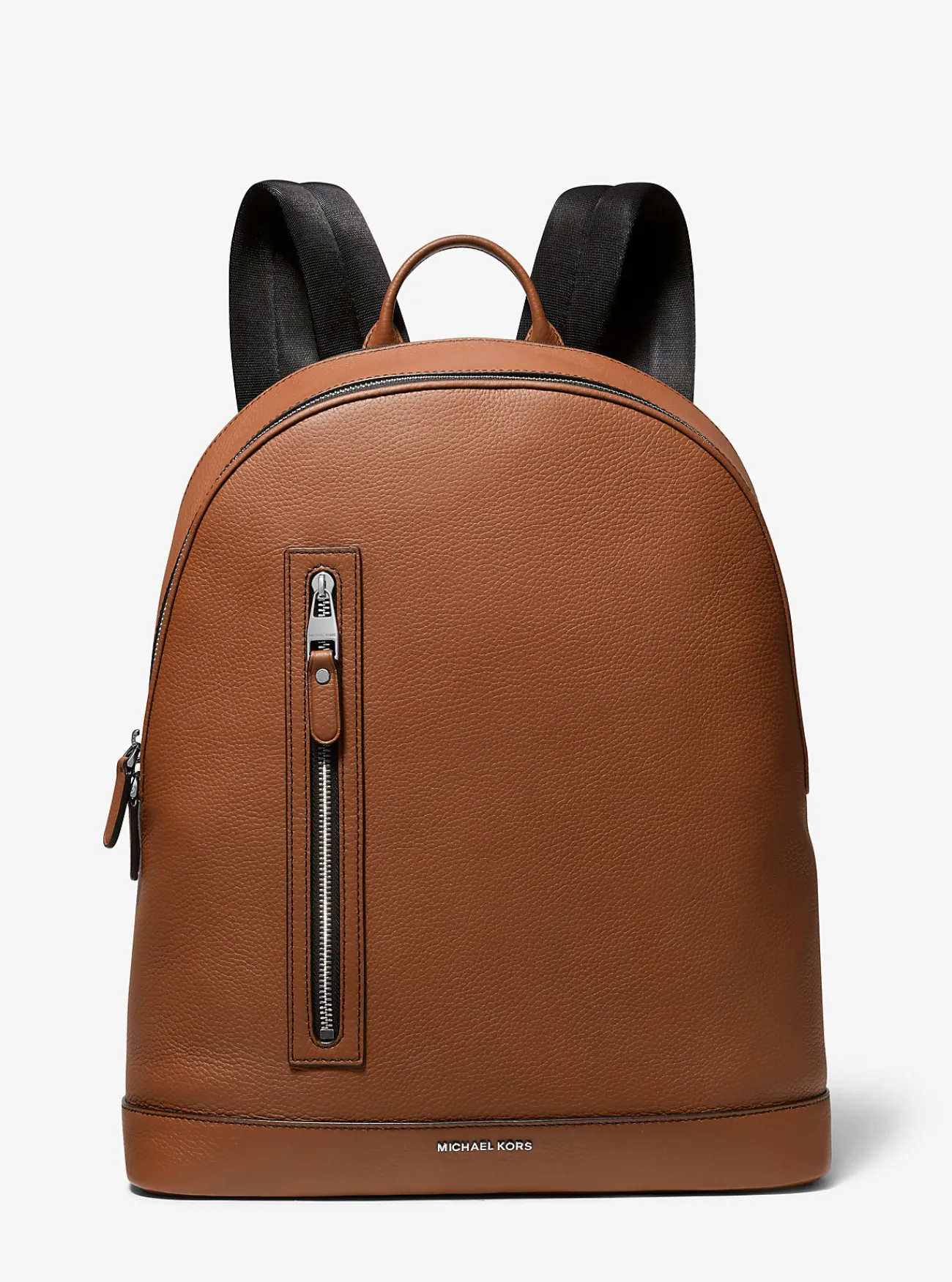 Michael Kors Rugzak Hudson van getrommeld leer met slanke vorm LUGGAGE Clearance