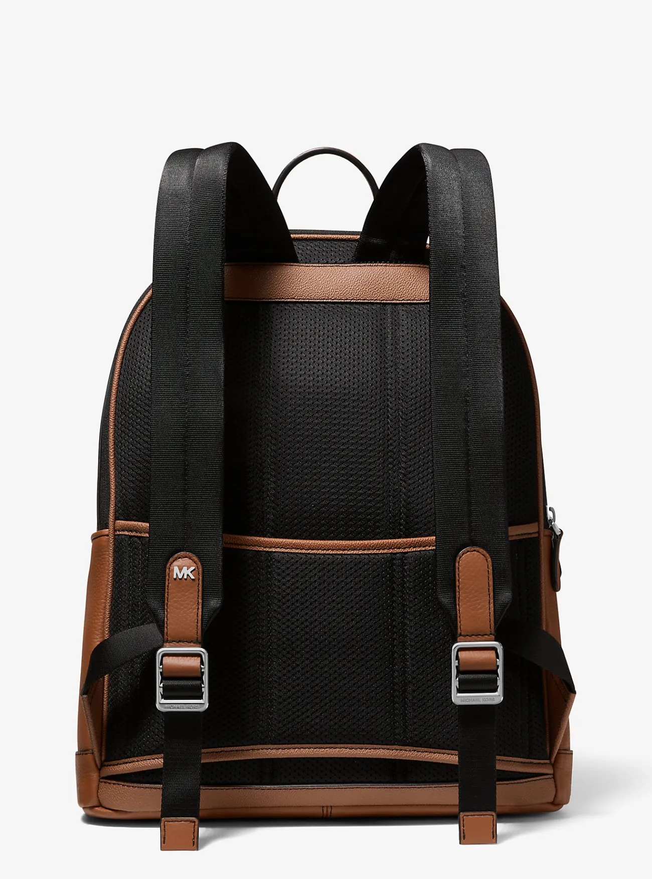 Michael Kors Rugzak Hudson van getrommeld leer met slanke vorm LUGGAGE Clearance