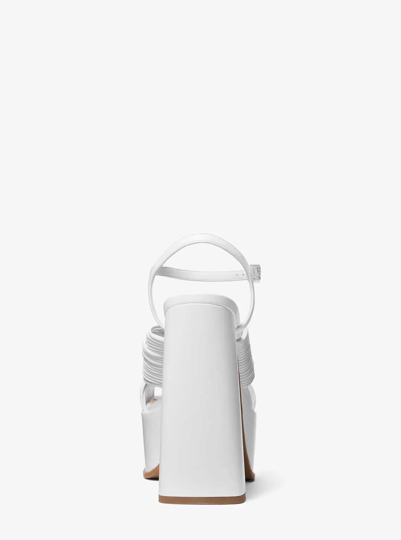 Michael Kors Sandaal Alessia met plateauzool OPTISCHWIT Fashion