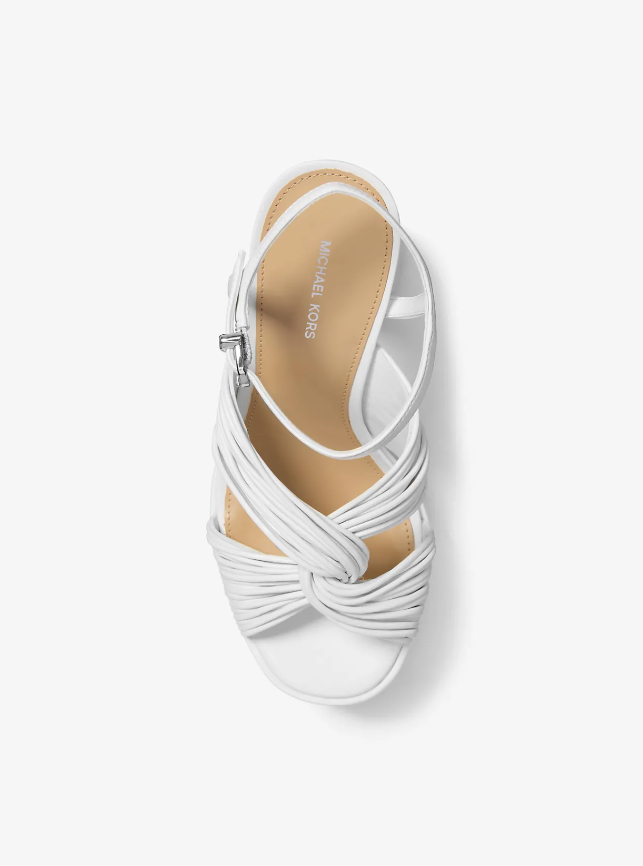 Michael Kors Sandaal Alessia met plateauzool OPTISCHWIT Fashion