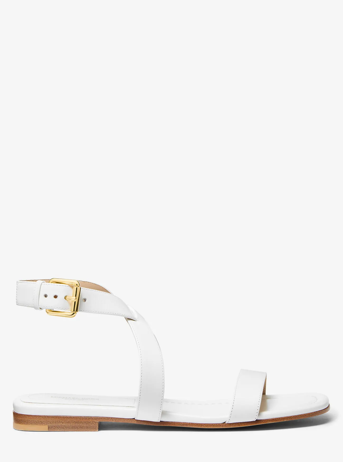 Michael Kors Sandaal Bridgette van leer OPTISCHWIT Online