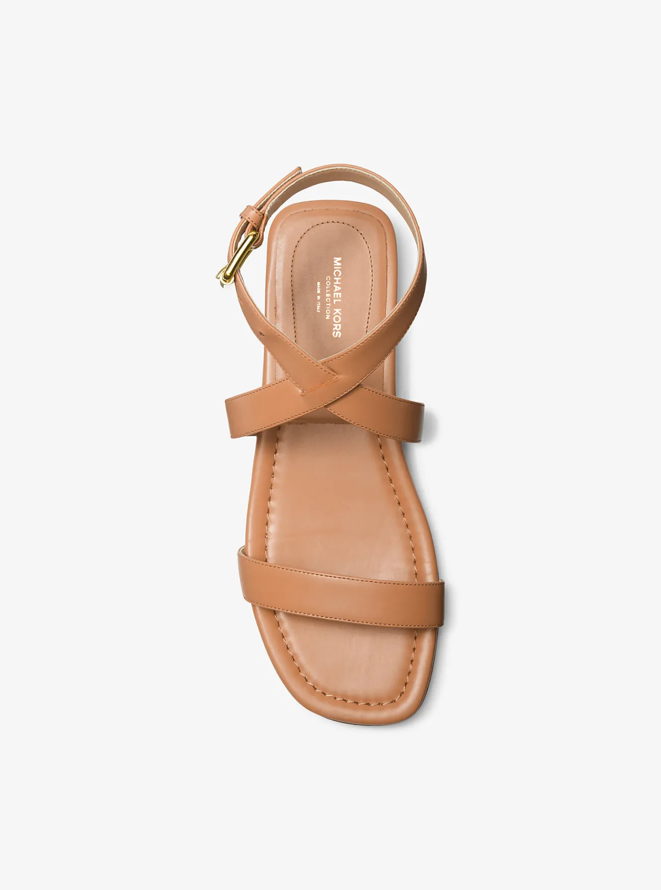 Michael Kors Sandaal Bridgette van leer GEBRUIND Outlet