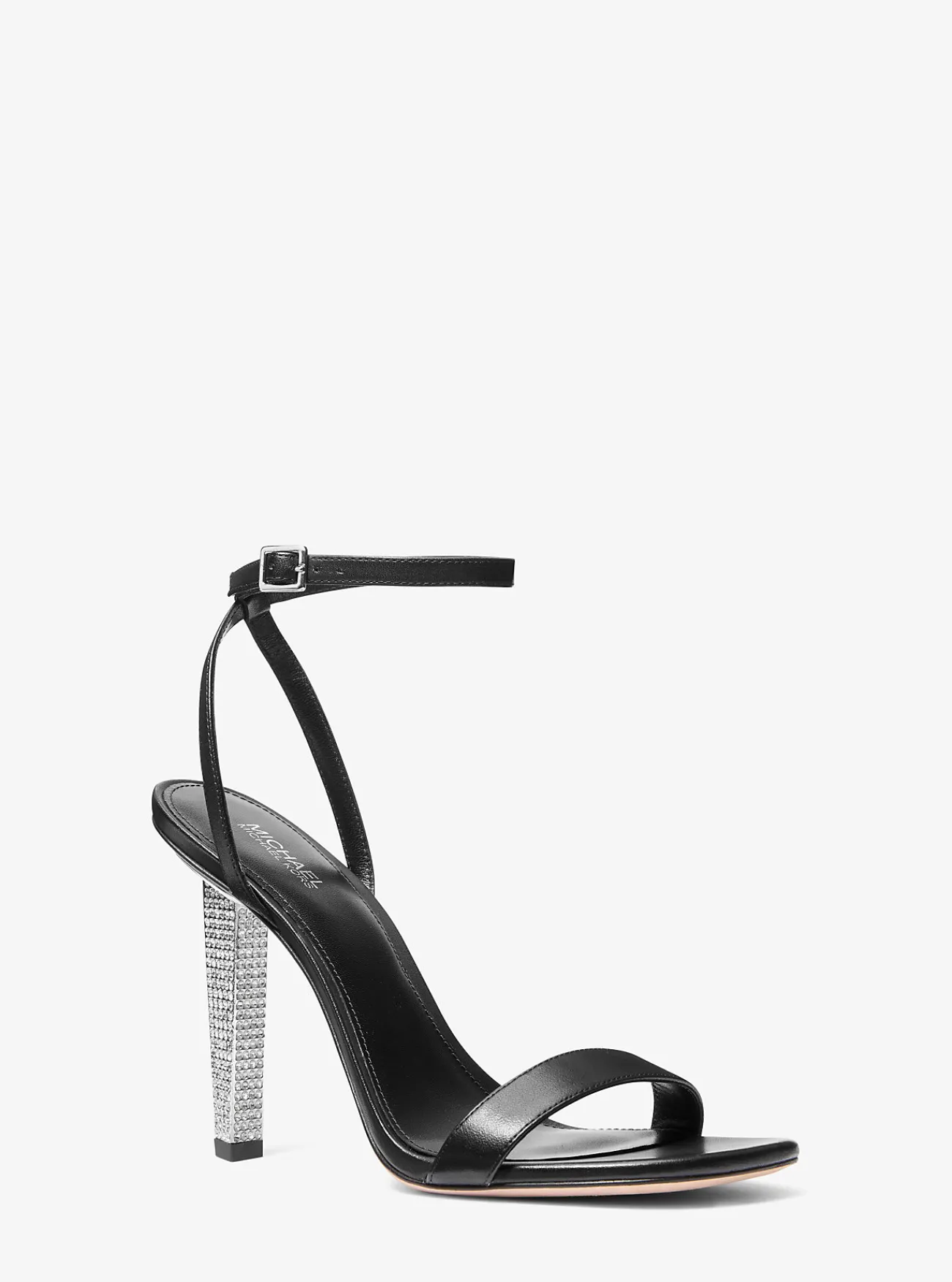 Michael Kors Sandaal Halle van leer ZWART Online