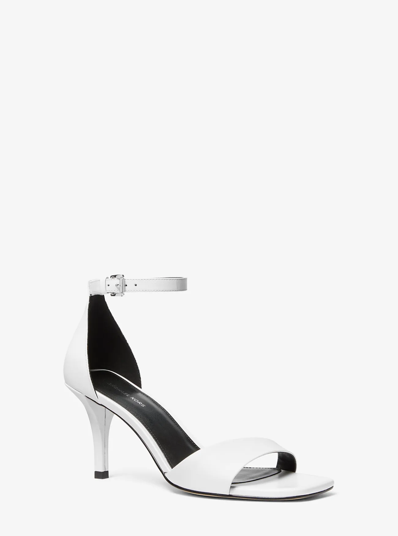 Michael Kors Sandaal Jaida van leer OPTISCHWIT Clearance