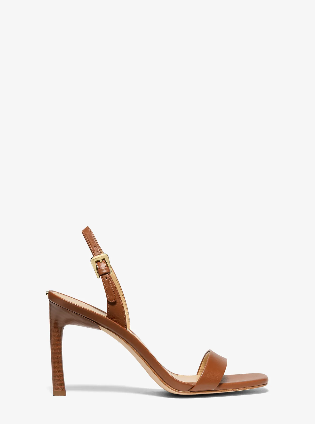Michael Kors Sandaal Kasia van leer LUGGAGE Discount