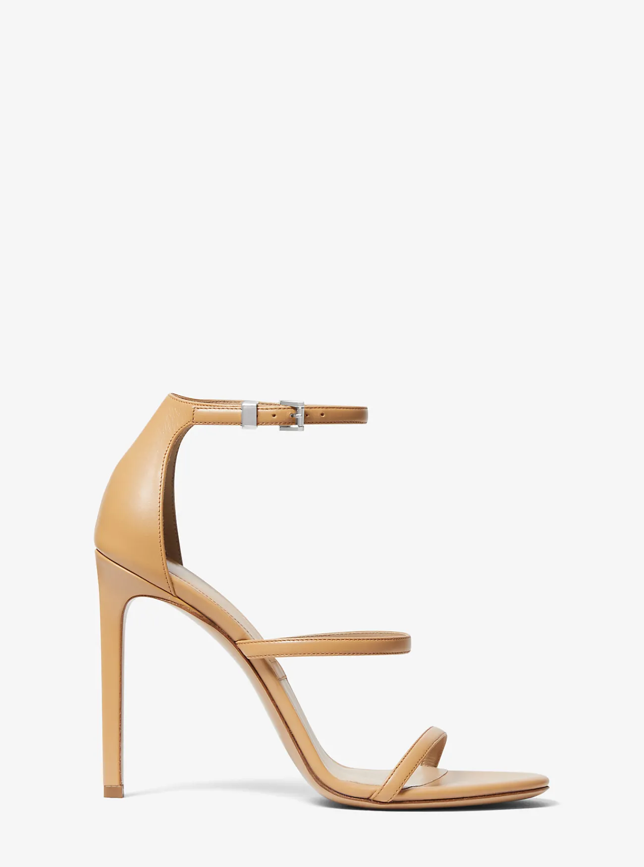 Michael Kors Sandaal Nadege van leer CAMEL Online
