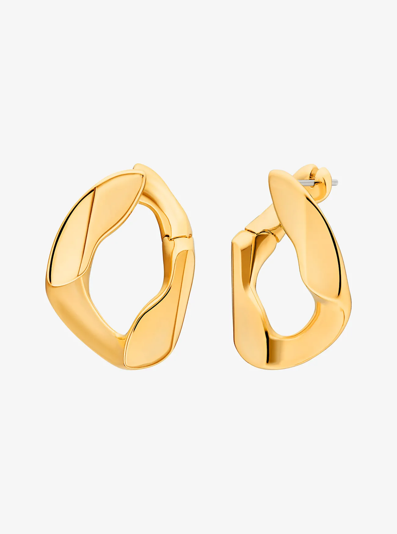Michael Kors Schakeloorringen van messing met een plating met edelmetaal GOUD Online