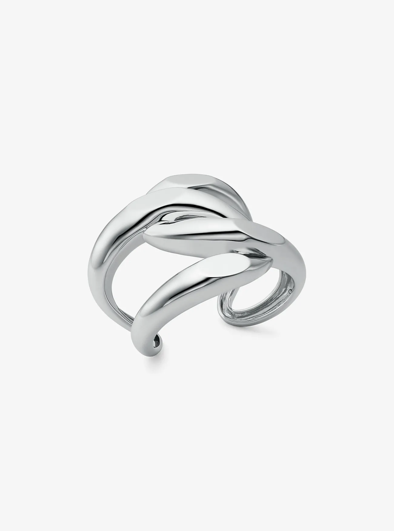 Michael Kors Schakelring van messing met plating met edelmetaal New