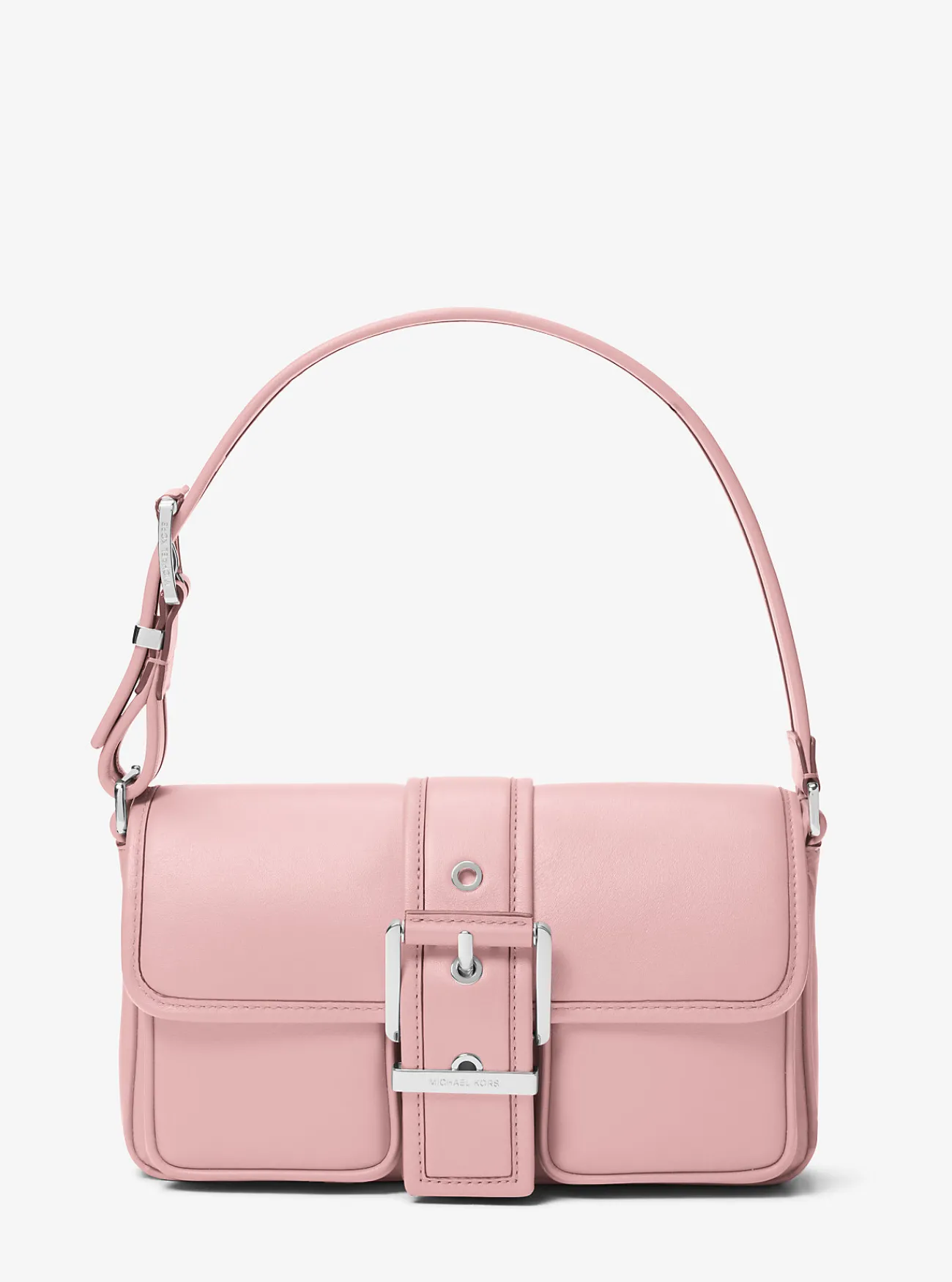 Michael Kors Schoudertas Colby van leer, middelgroot ZACHTROZE Online