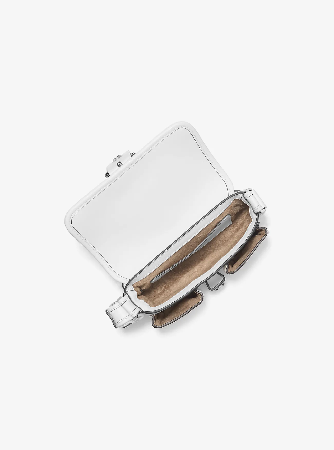 Michael Kors Schoudertas Colby van leer, extra klein OPTISCHWIT Discount