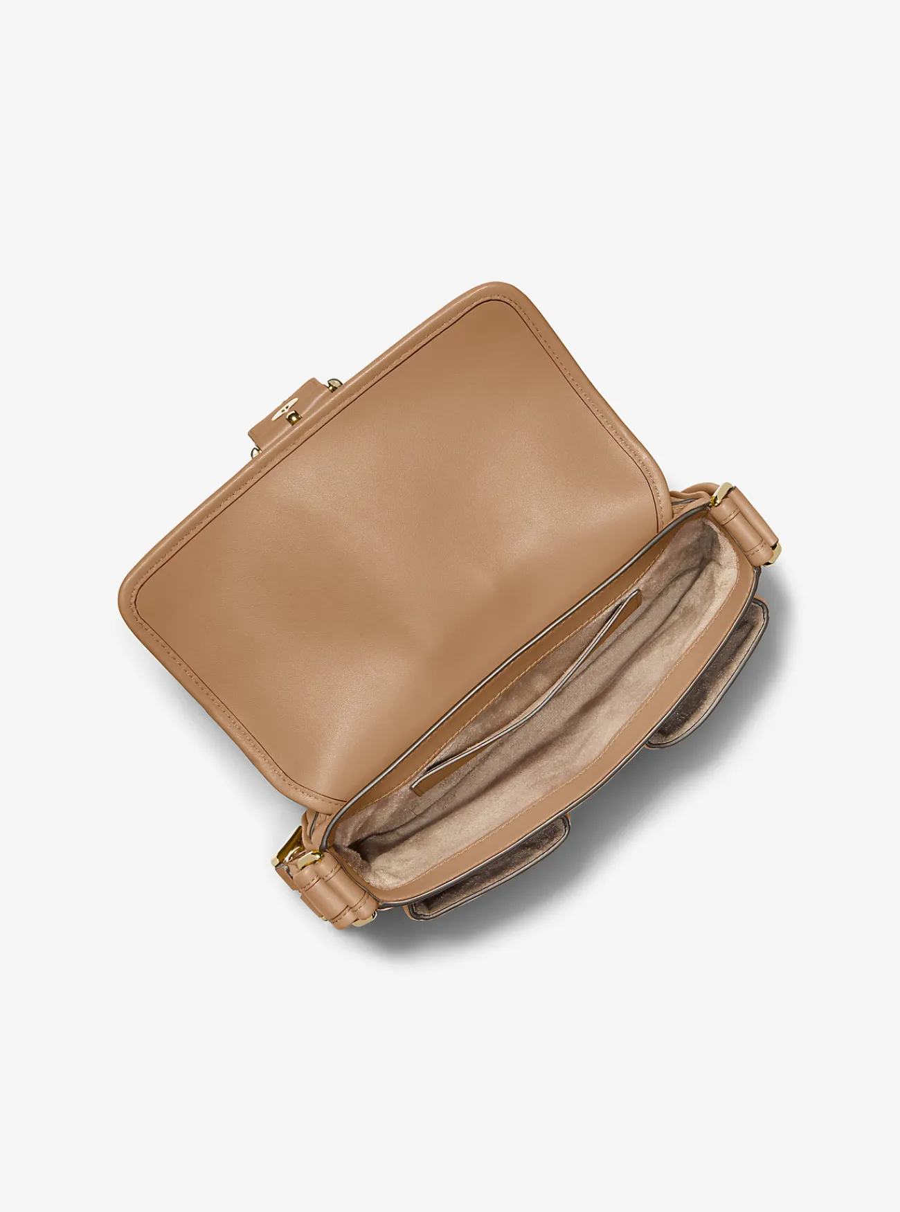 Michael Kors Schoudertas Colby van leer, middelgroot KAF Online