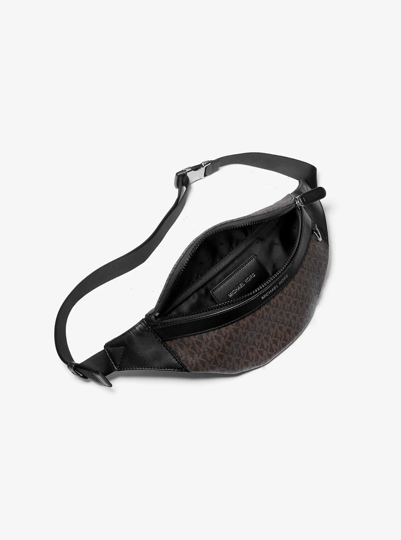 Michael Kors Schoudertas Greyson met logo Clearance