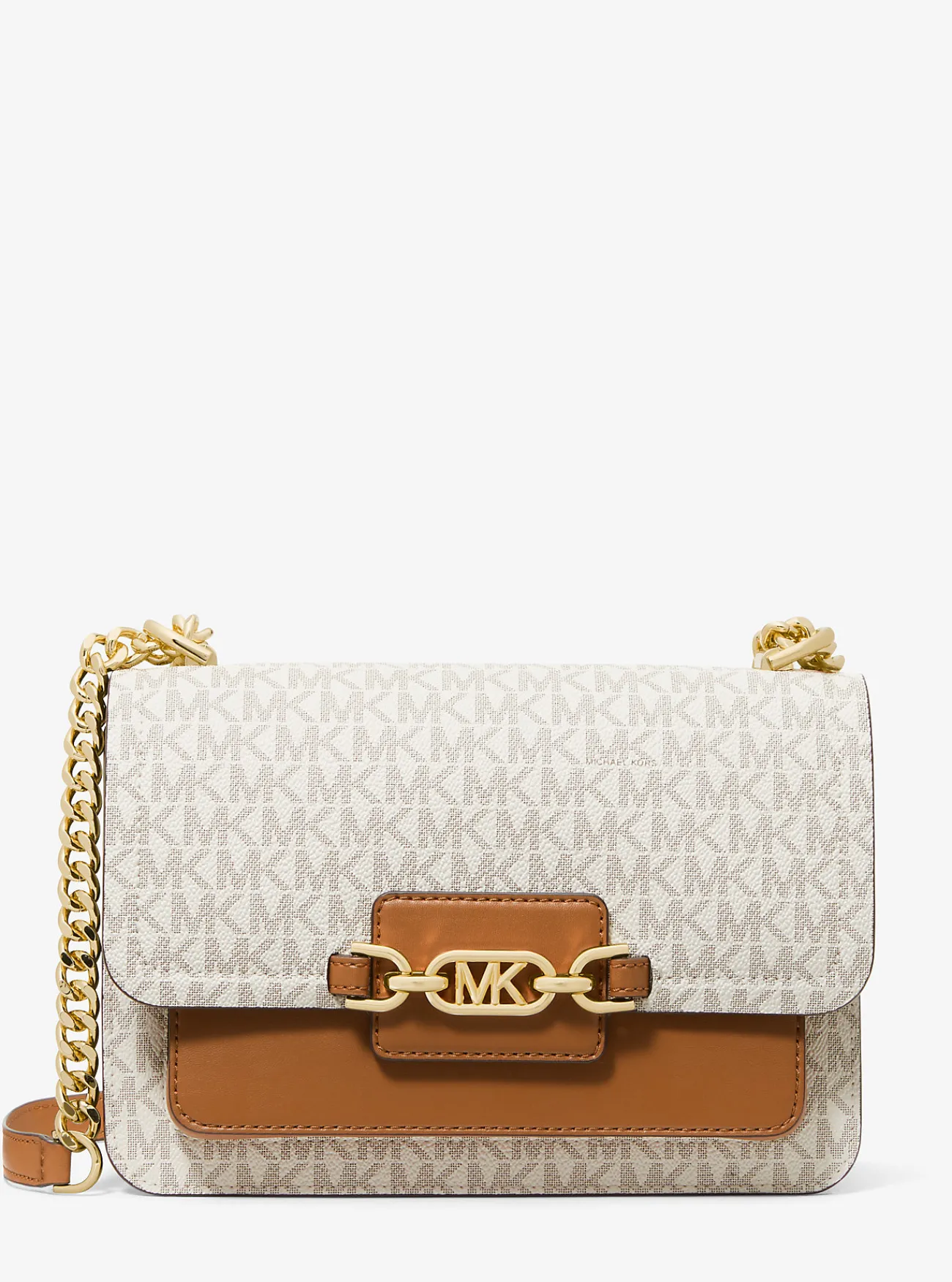Michael Kors Schoudertas Heather met logo, groot Best