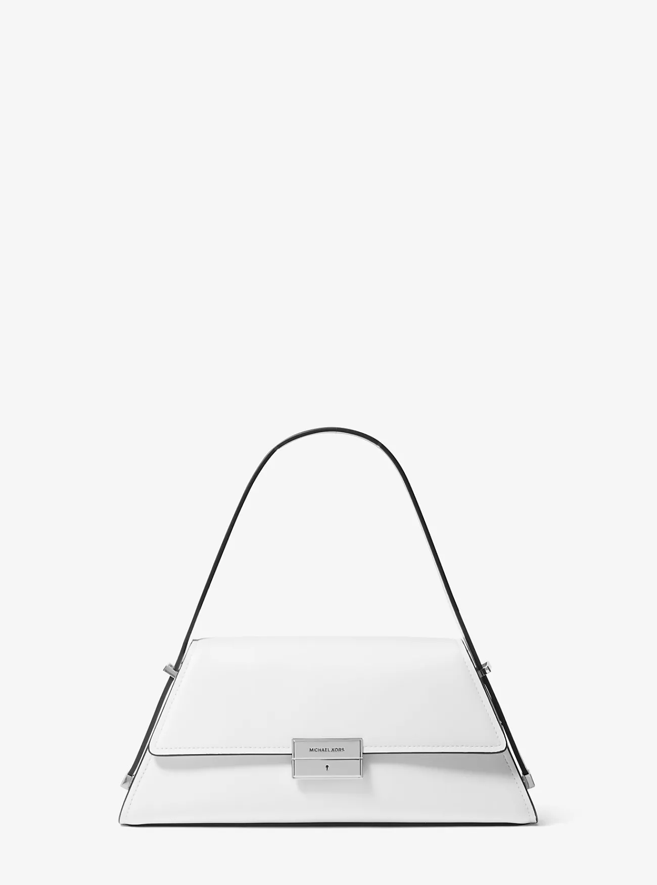 Michael Kors Schoudertas Ludlow van leer, middelgroot OPTISCHWIT Outlet