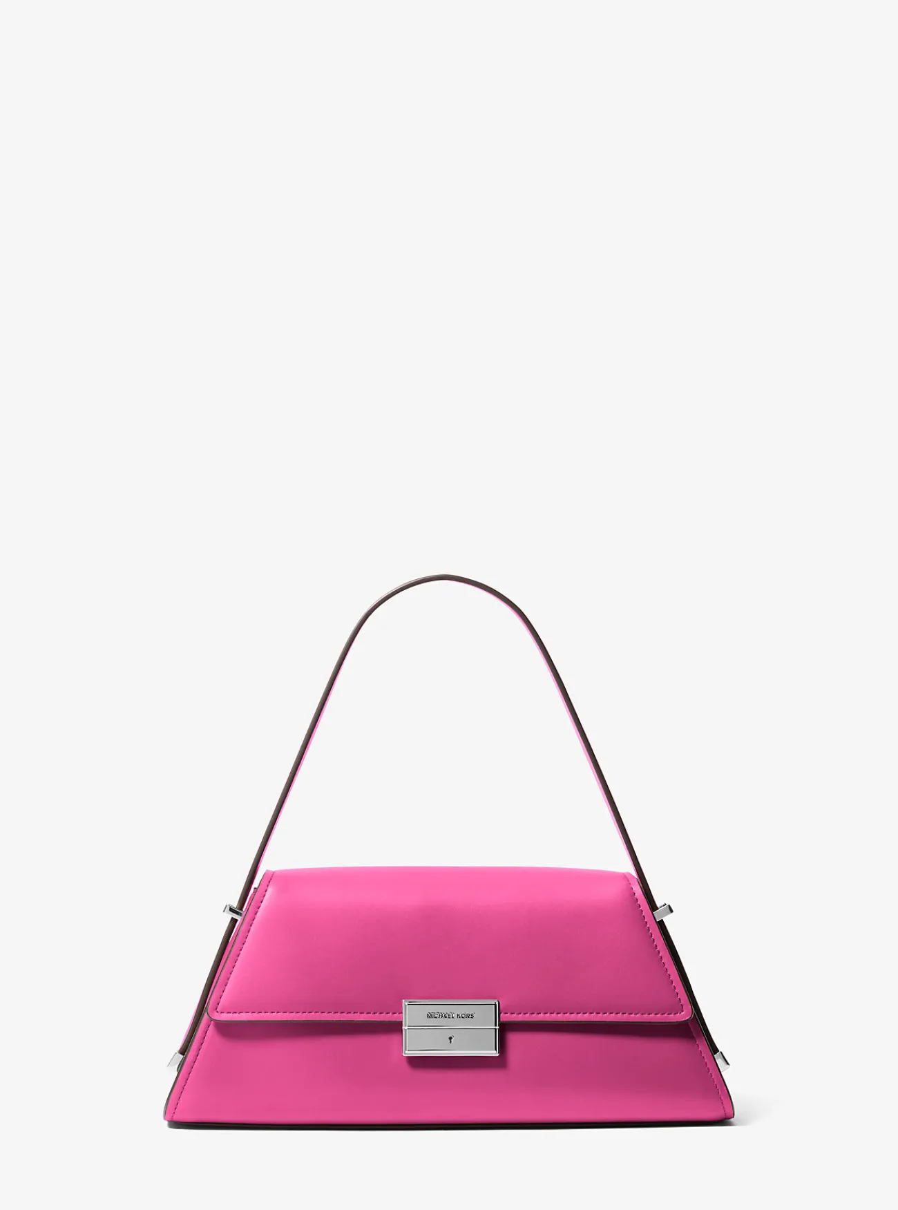 Michael Kors Schoudertas Ludlow van leer, middelgroot Outlet