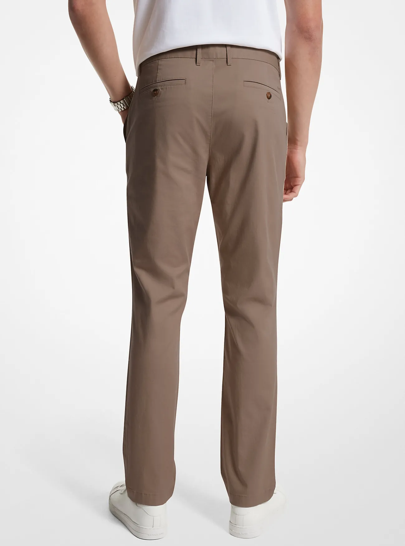Michael Kors Slimfit chino van katoenmix Hot