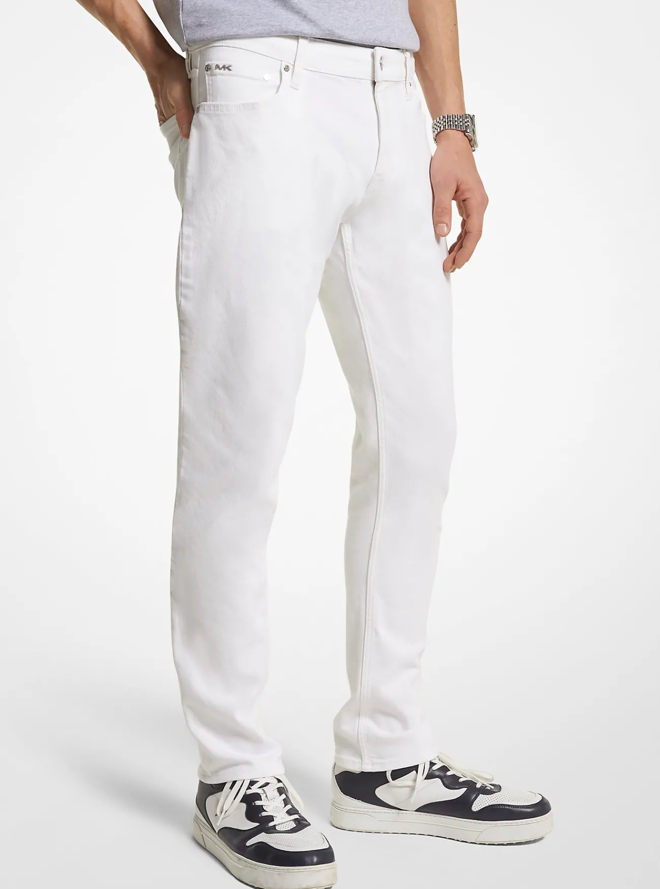 Michael Kors Slimfit jeans WIT Clearance