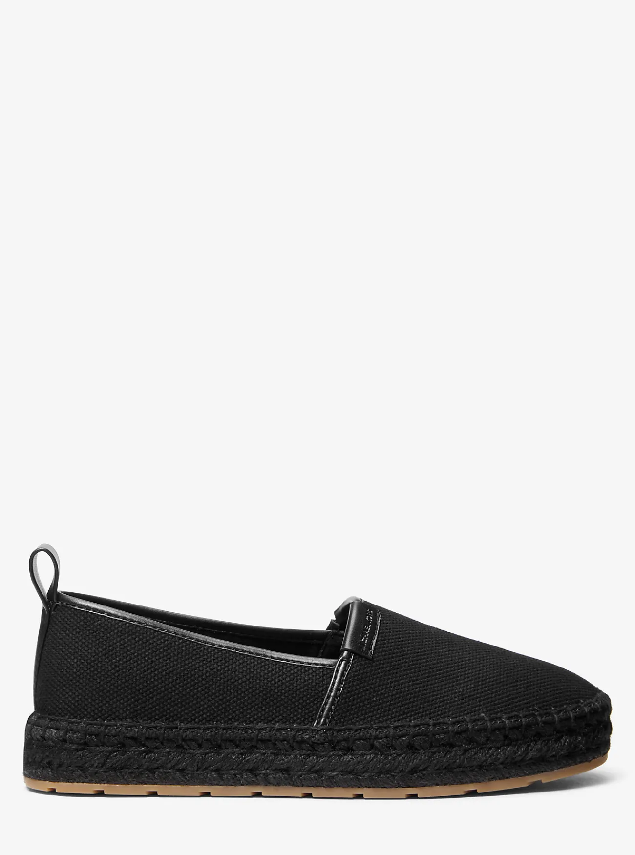 Michael Kors Slip-onespadrille Elias van katoenen canvas ZWART Fashion