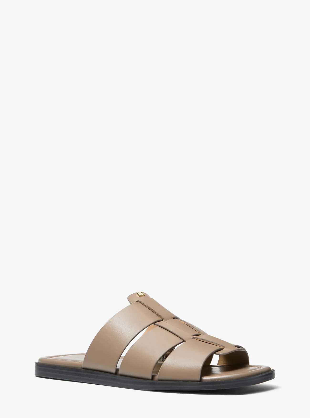 Michael Kors Slipper Indy van leer BERK New