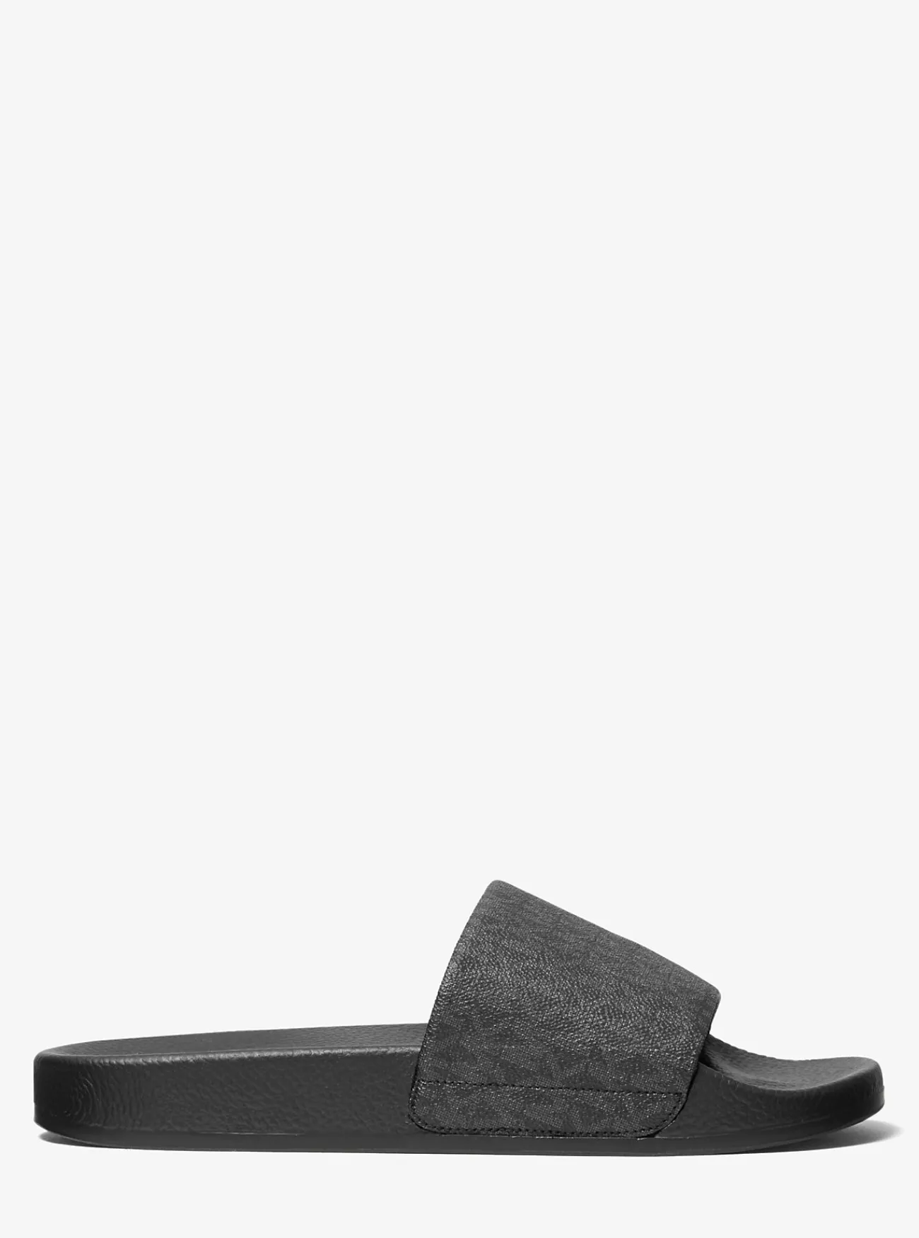 Michael Kors Slipper Jake met logo ZWART Outlet