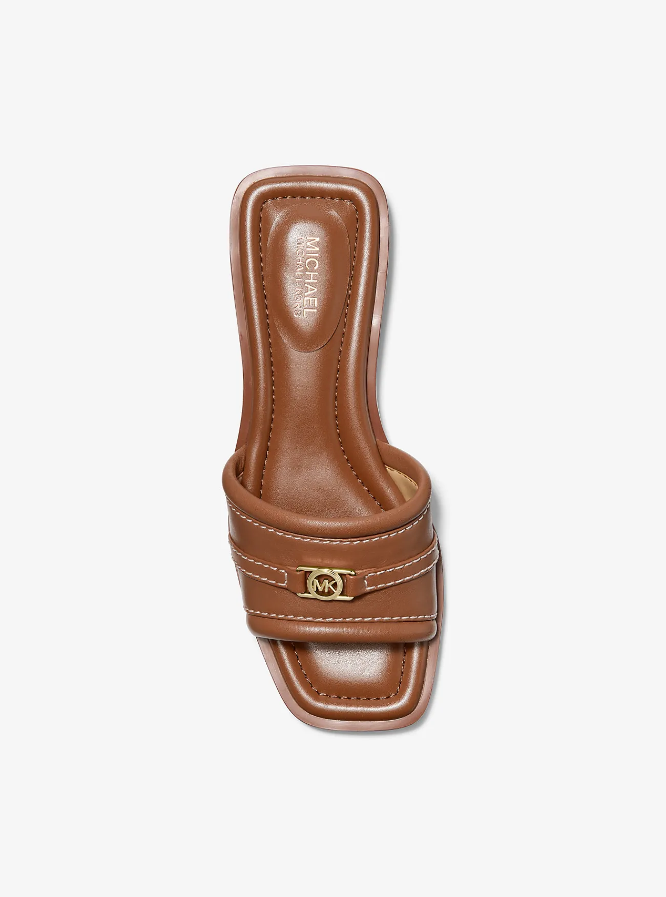 Michael Kors Slipper Mandy van leer LUGGAGE Hot