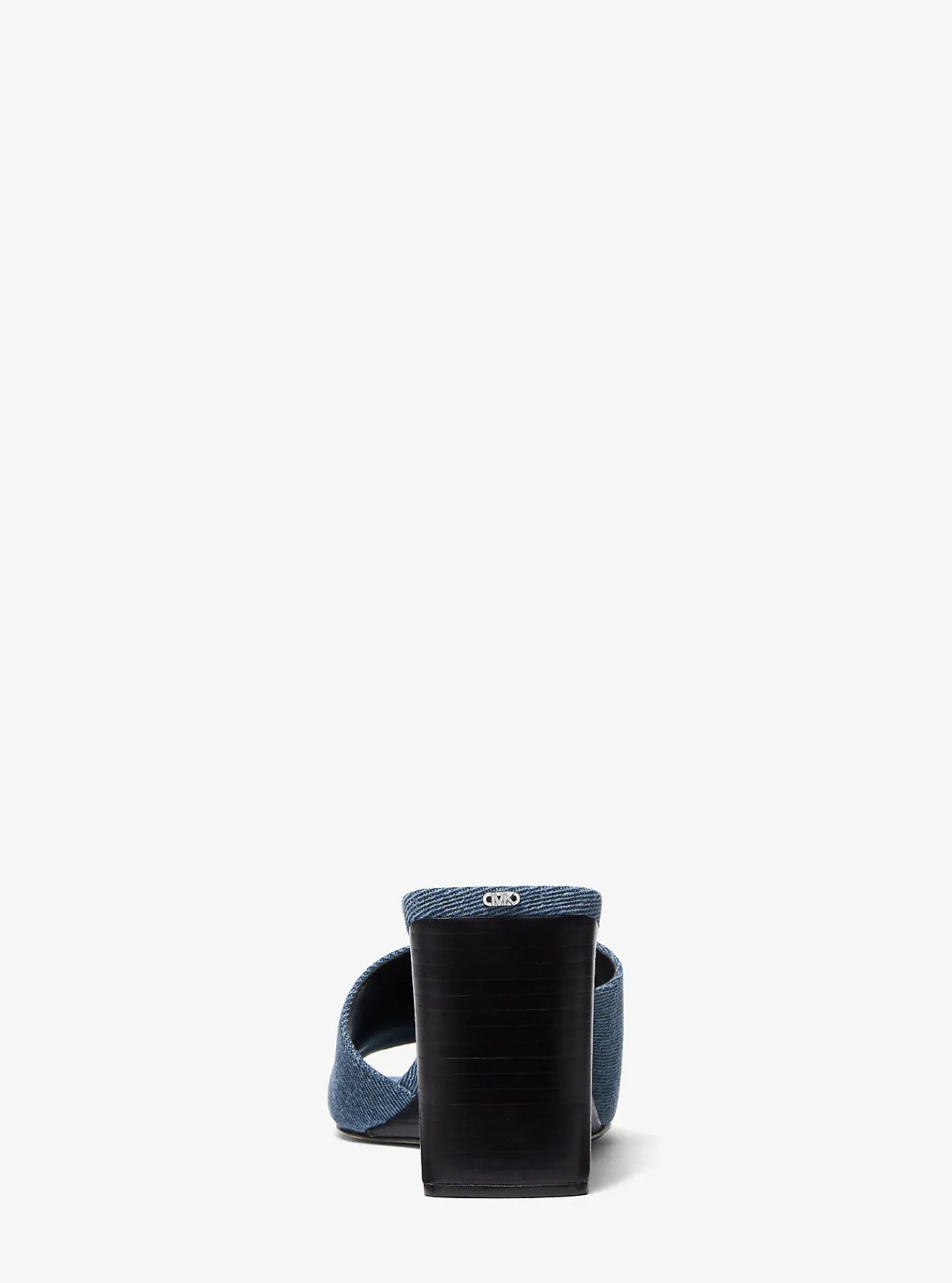 Michael Kors Slipper Merriam van denim met sleehak UNIONMETWASSING New