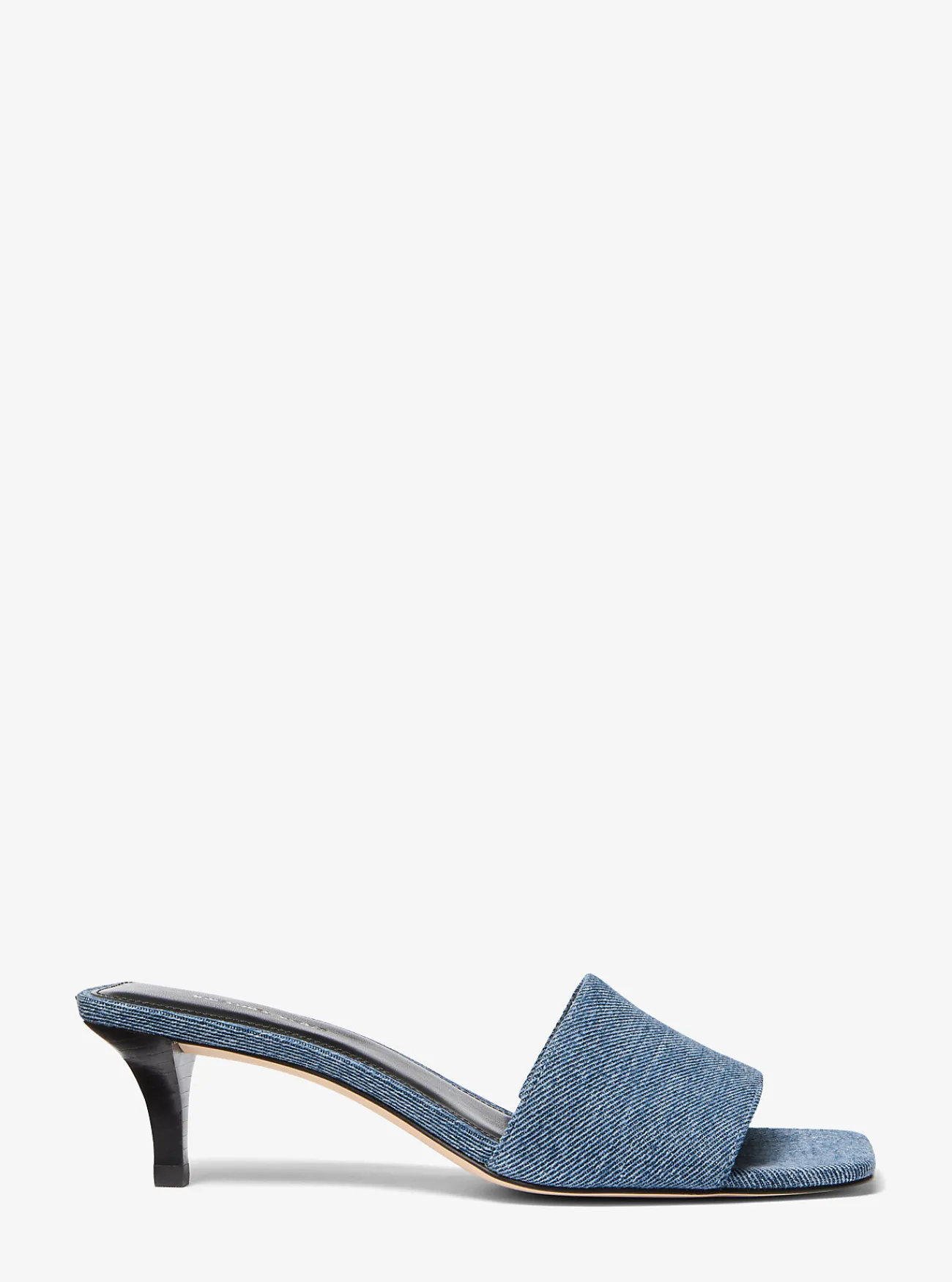 Michael Kors Slipper Merriam van denim met hakje UNIONMETWASSING Hot