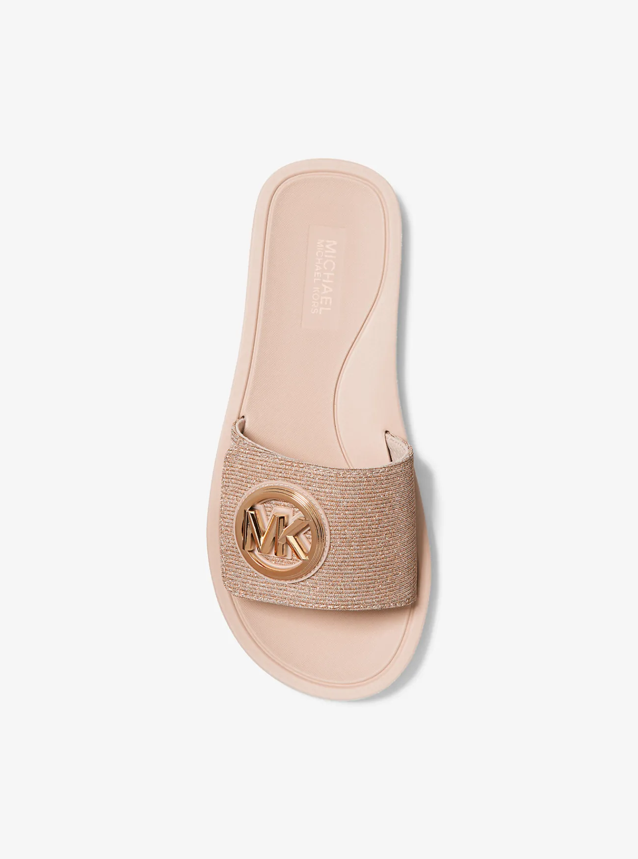 Michael Kors Slipper van glittermesh ROSÉGOUD Fashion