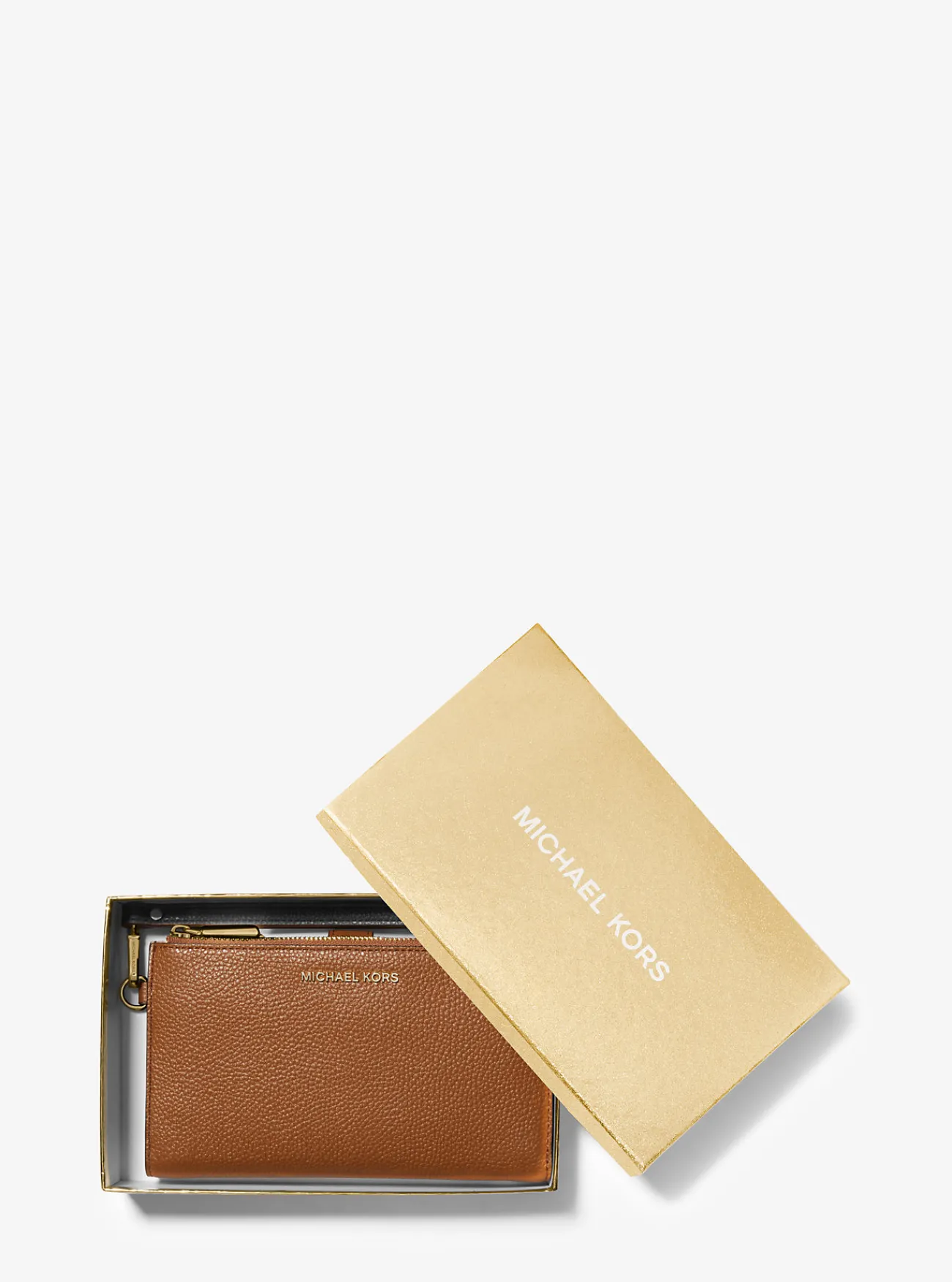 Michael Kors Smartphoneportefeuille Adele van getrommeld leer LUGGAGE Best