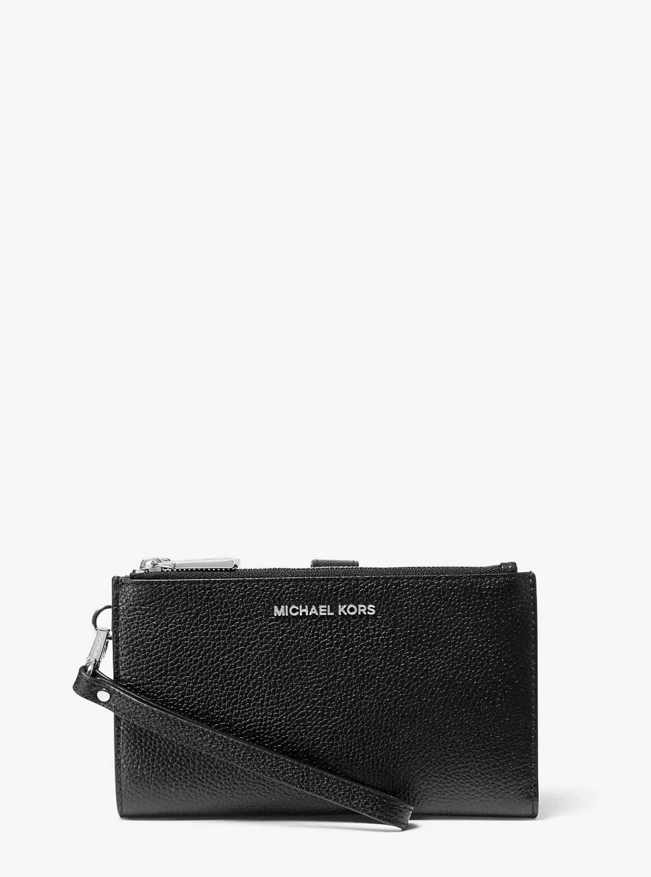 Michael Kors Smartphoneportefeuille Adele van leer ZWART Online