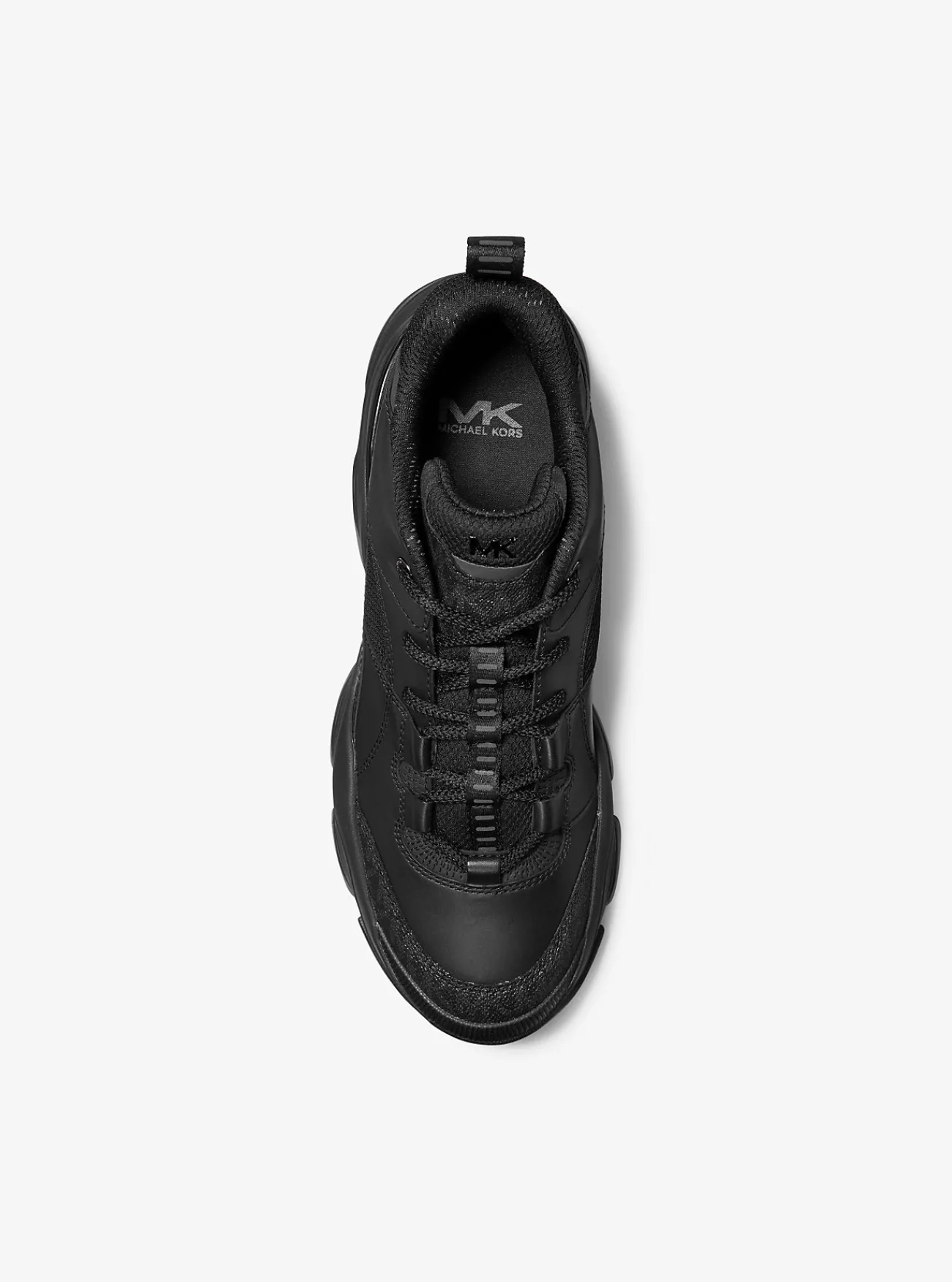 Michael Kors Sneaker Atlas van gemengd materiaal ZWART Fashion