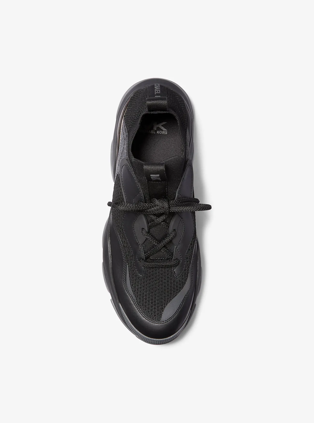 Michael Kors Sneaker Atlas van gemengd materiaal ZWART Fashion