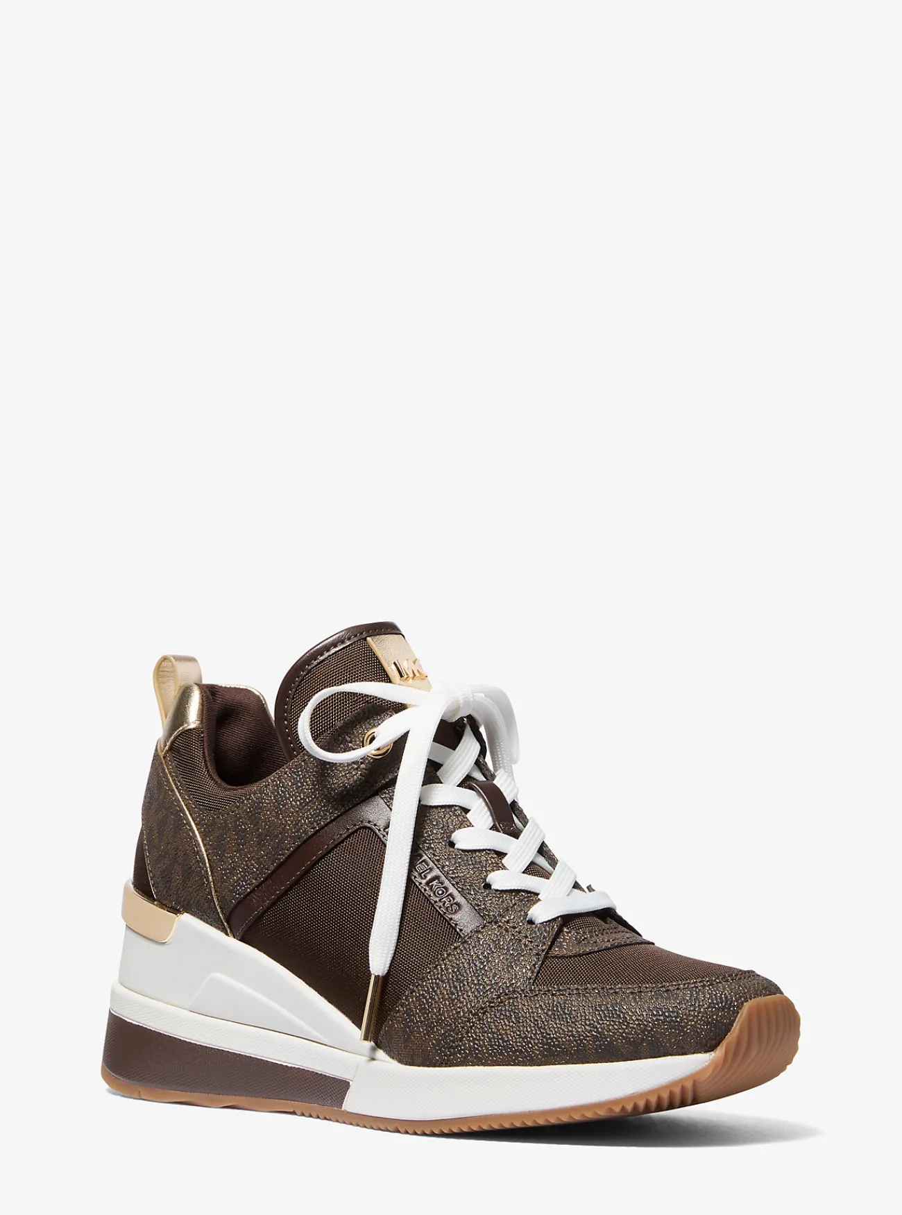 Michael Kors Sneaker Georgie met kenmerkend logo BRUIN Fashion