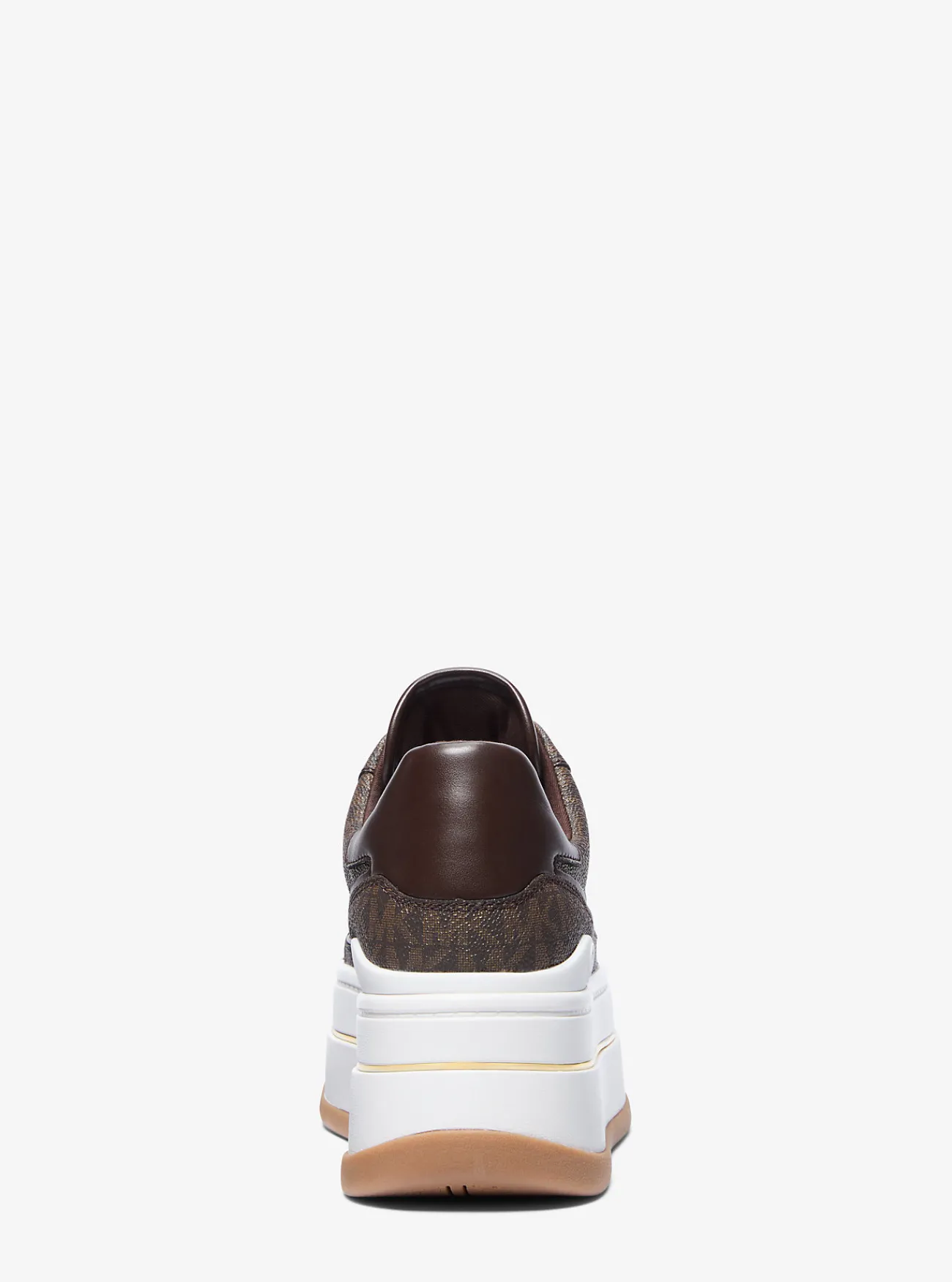 Michael Kors Sneaker Hayes met plateauzool en kenmerkend logo BRUIN Online