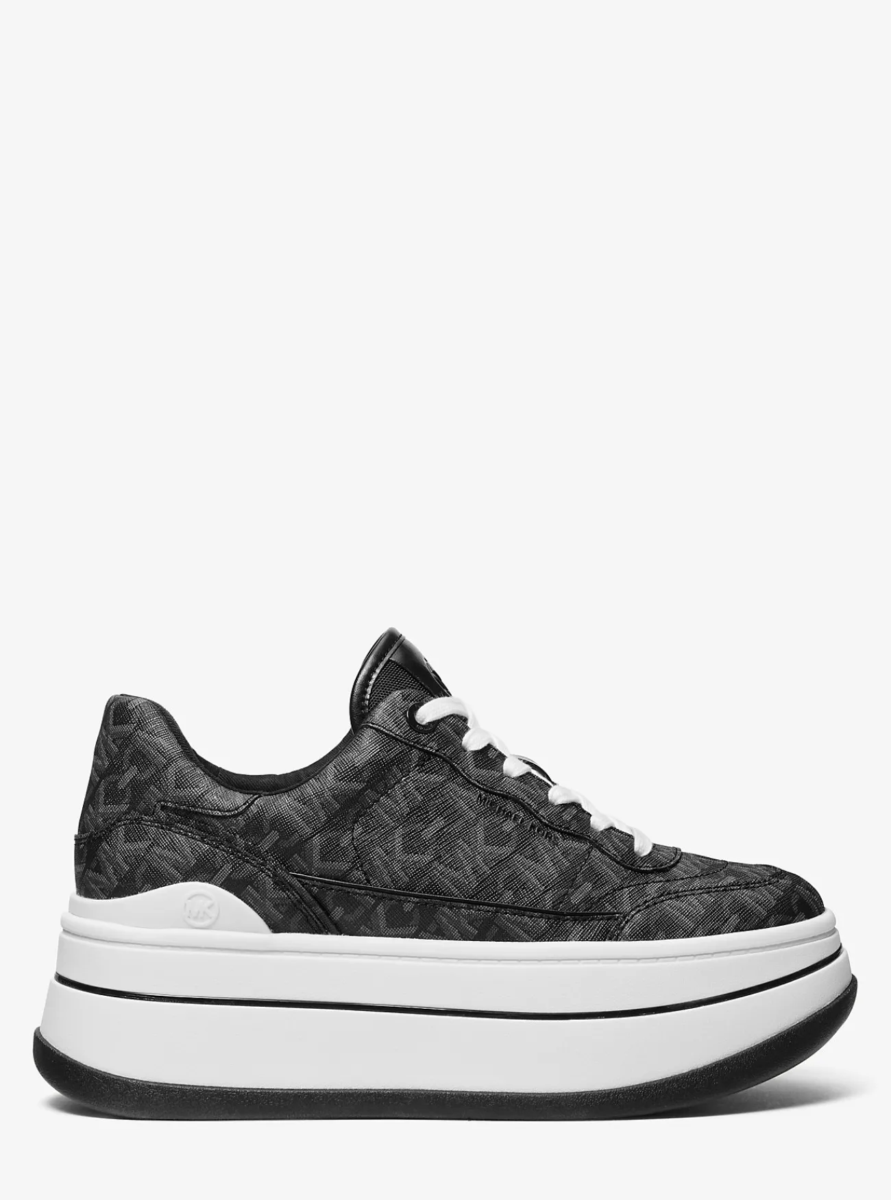 Michael Kors Sneaker Hayes met plateauzool en kenmerkend Empire-logo Outlet