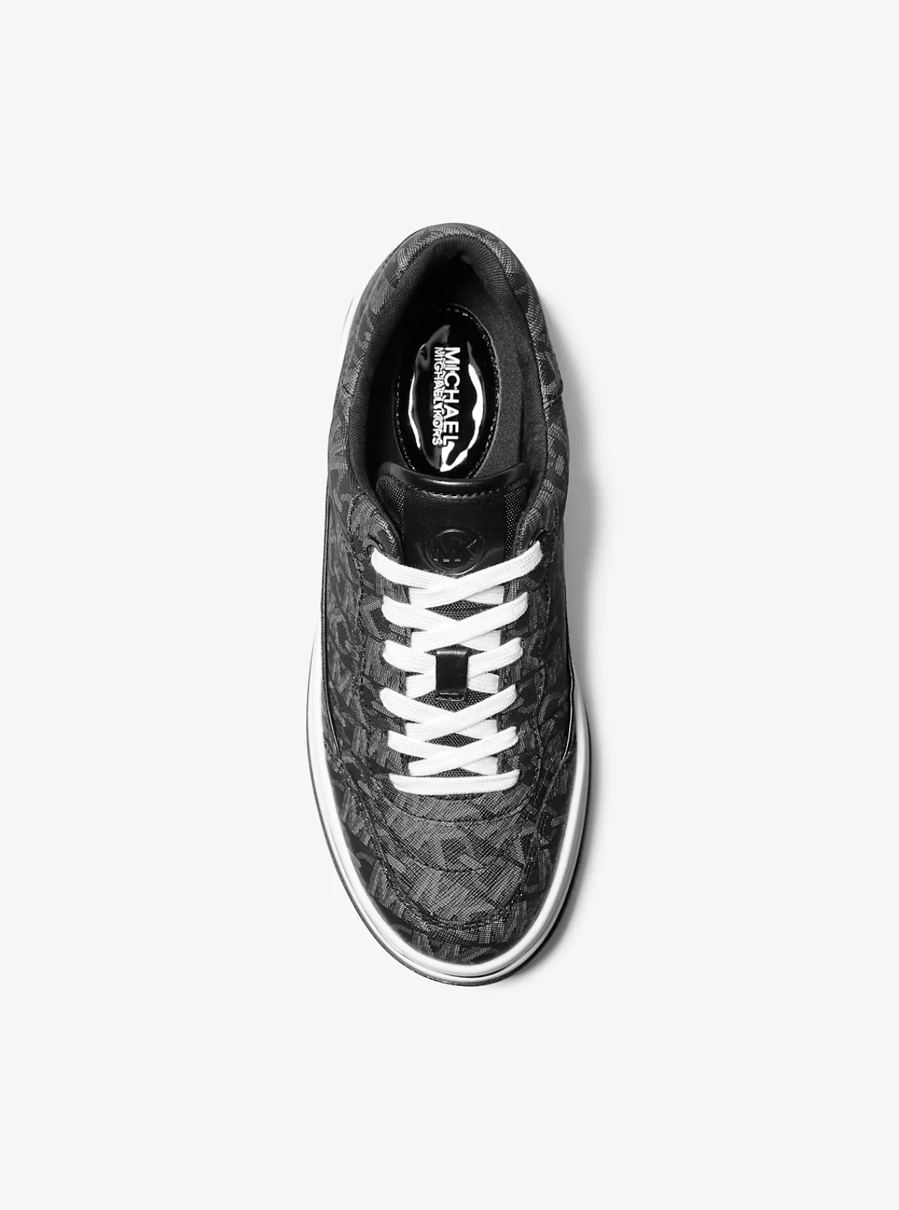 Michael Kors Sneaker Hayes met plateauzool en kenmerkend Empire-logo Outlet