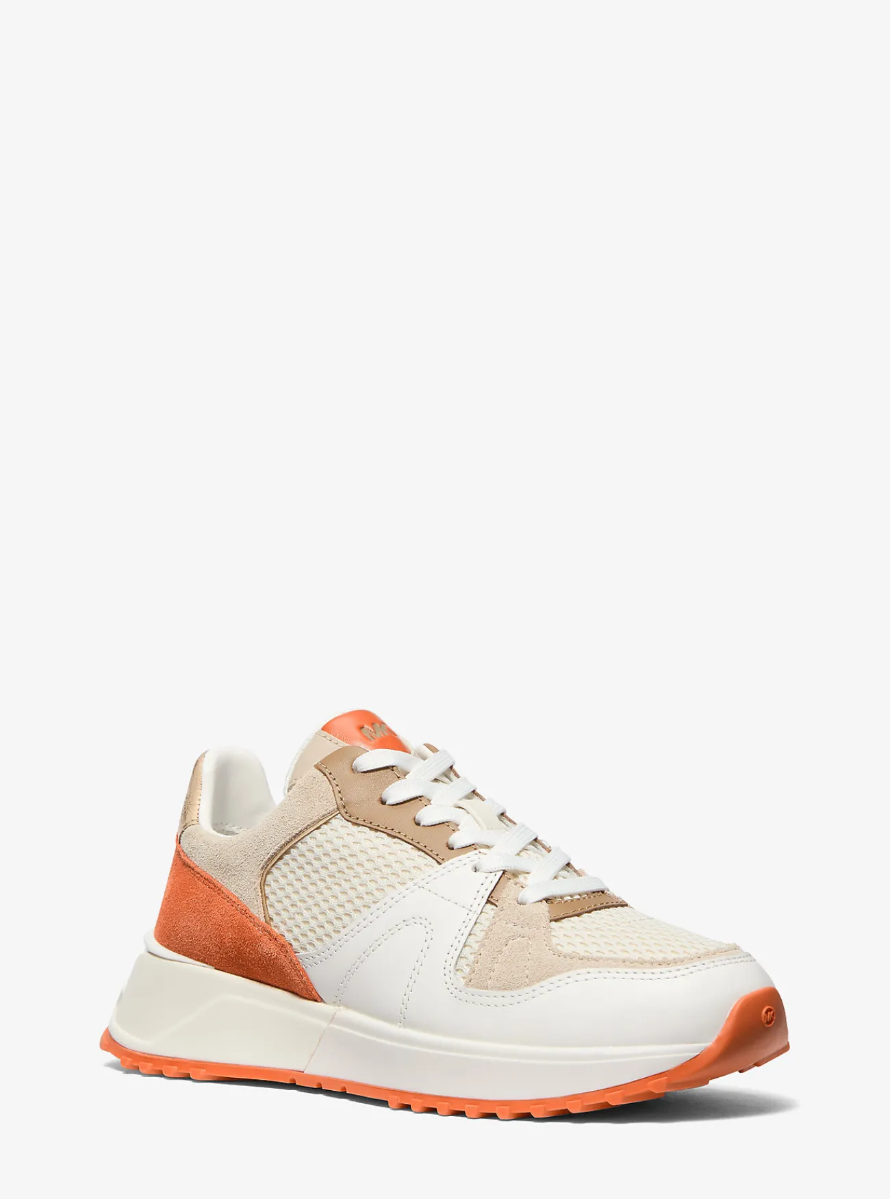 Michael Kors Sneaker Jaime van gemengd materiaal PERZIKORANJEMULTI Sale