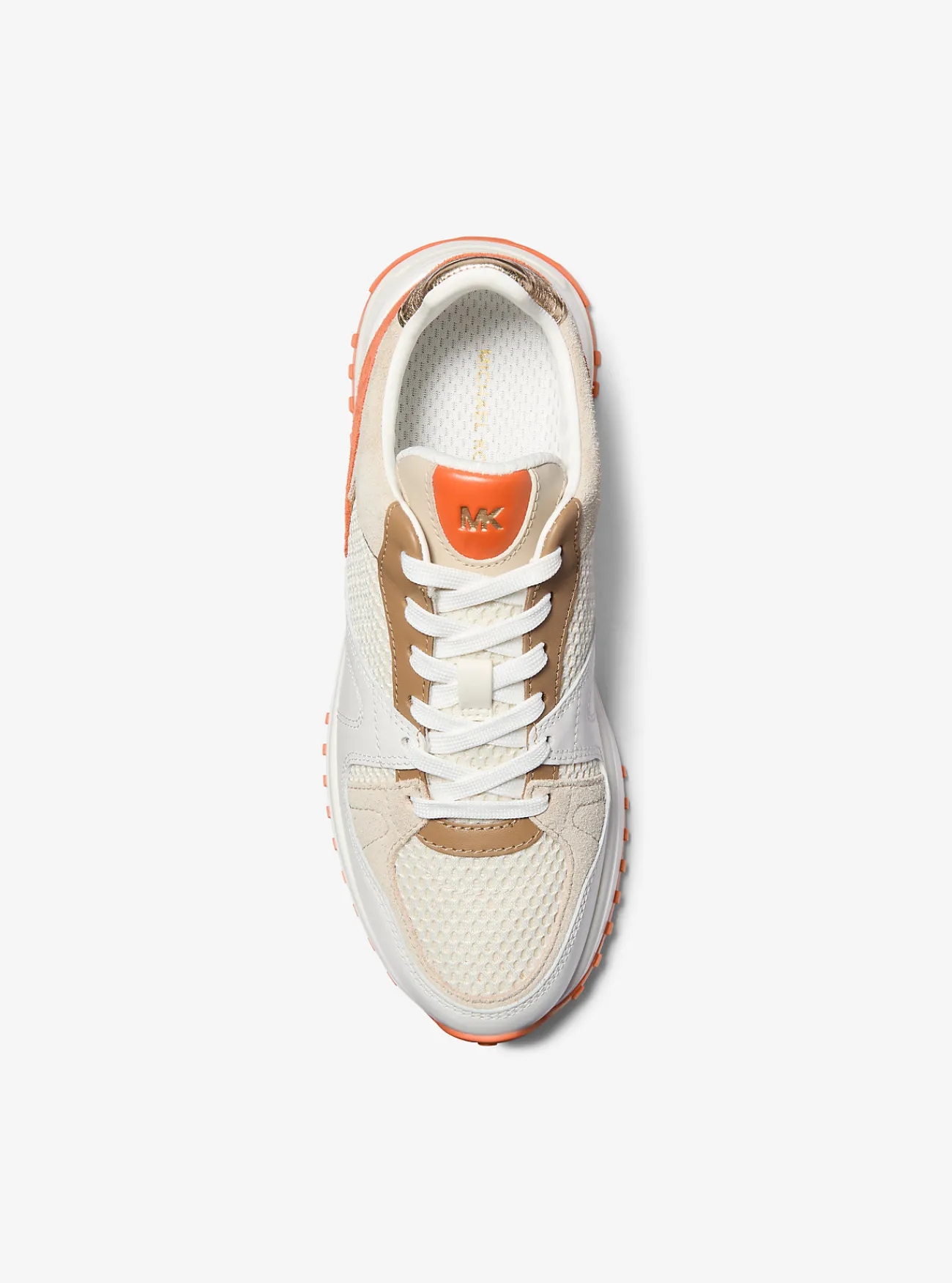 Michael Kors Sneaker Jaime van gemengd materiaal PERZIKORANJEMULTI Sale
