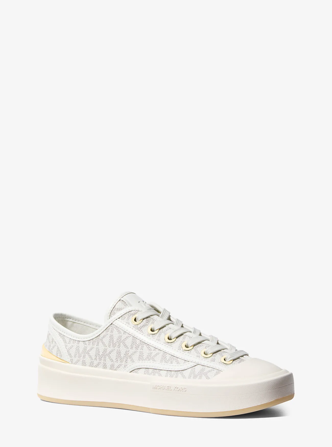 Michael Kors Sneaker Jude met kenmerkend logo VANILLE New