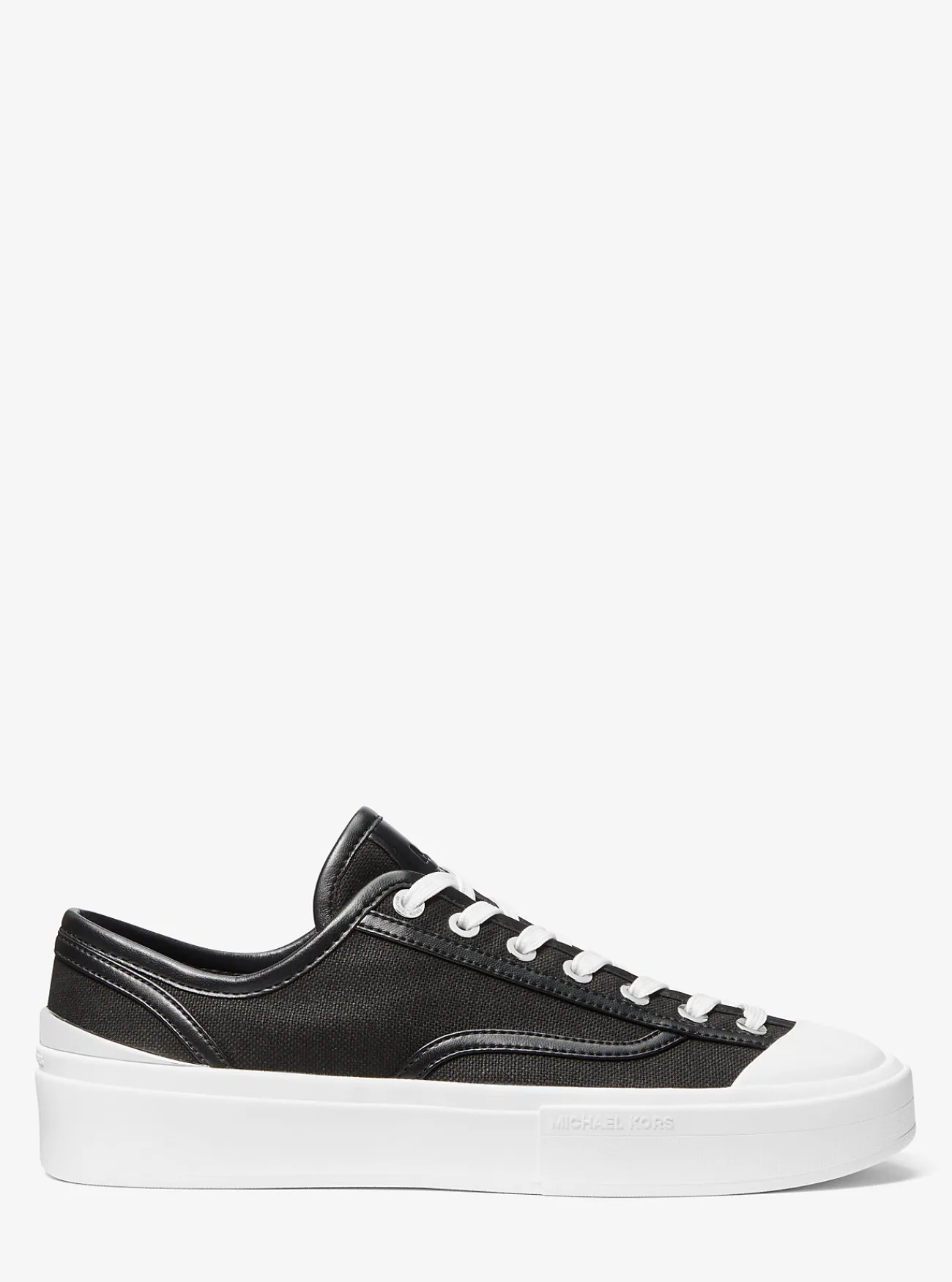 Michael Kors Sneaker Jude van linnenmix ZWART Fashion