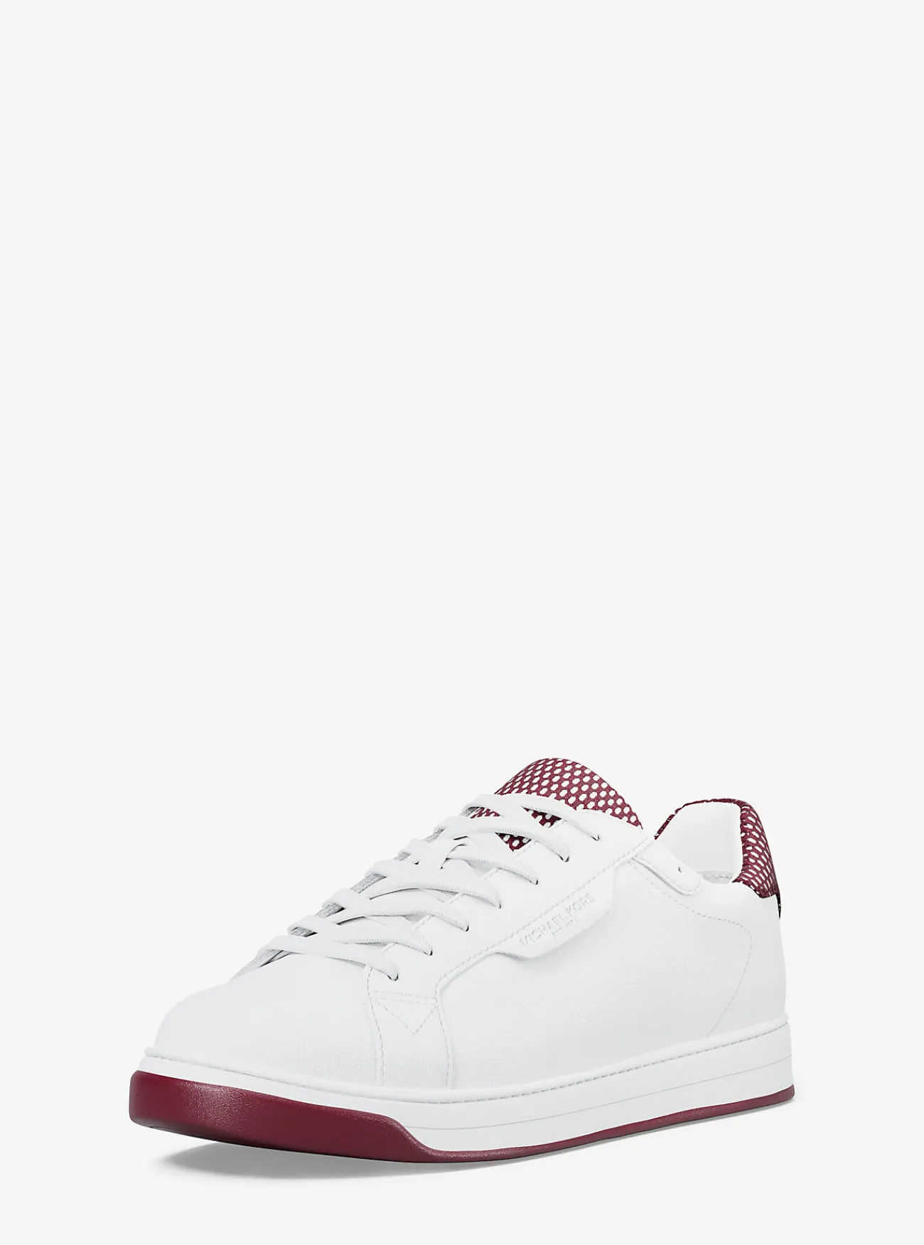 Michael Kors Sneaker Keating van leer MOERBEI Sale