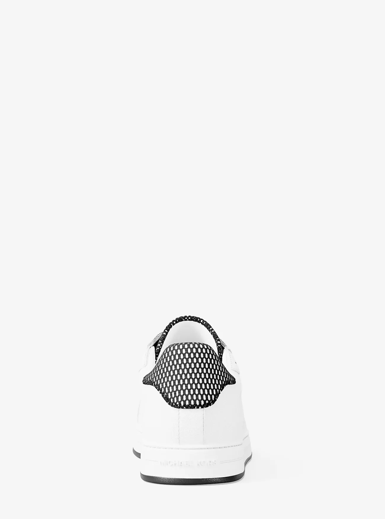 Michael Kors Sneaker Keating van leer ZWART Online