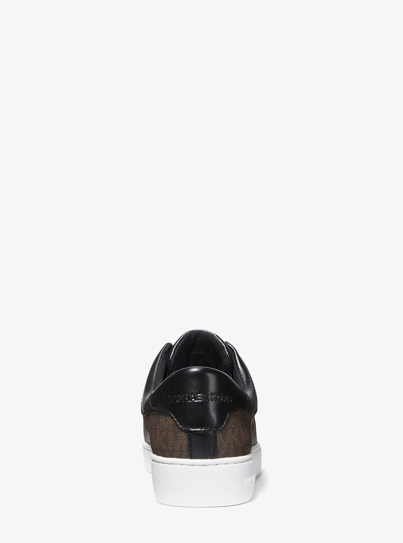 Michael Kors Sneaker Keaton met kenmerkend logo en rits BRUIN New