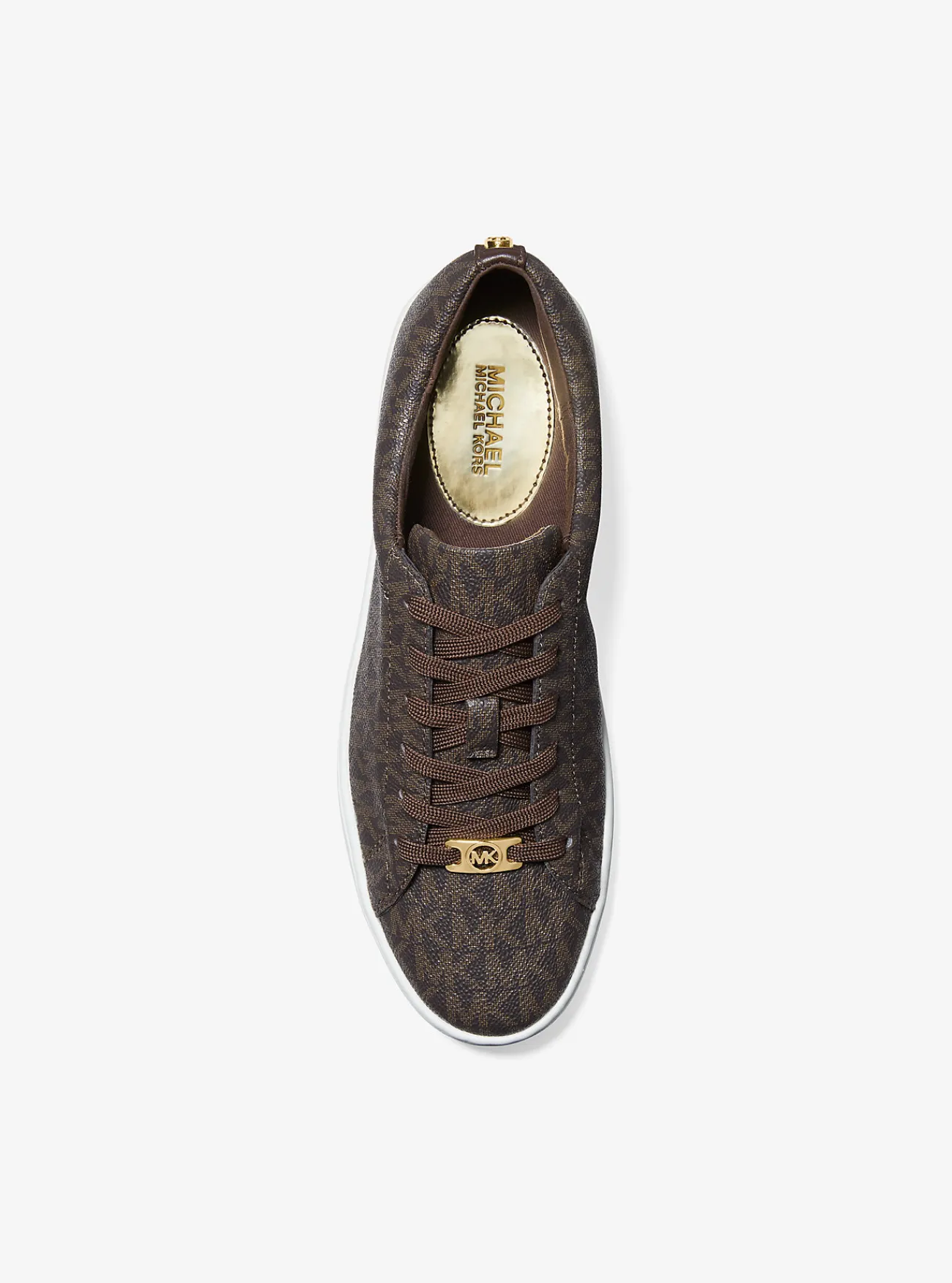 Michael Kors Sneaker Keaton met logo BRUIN New