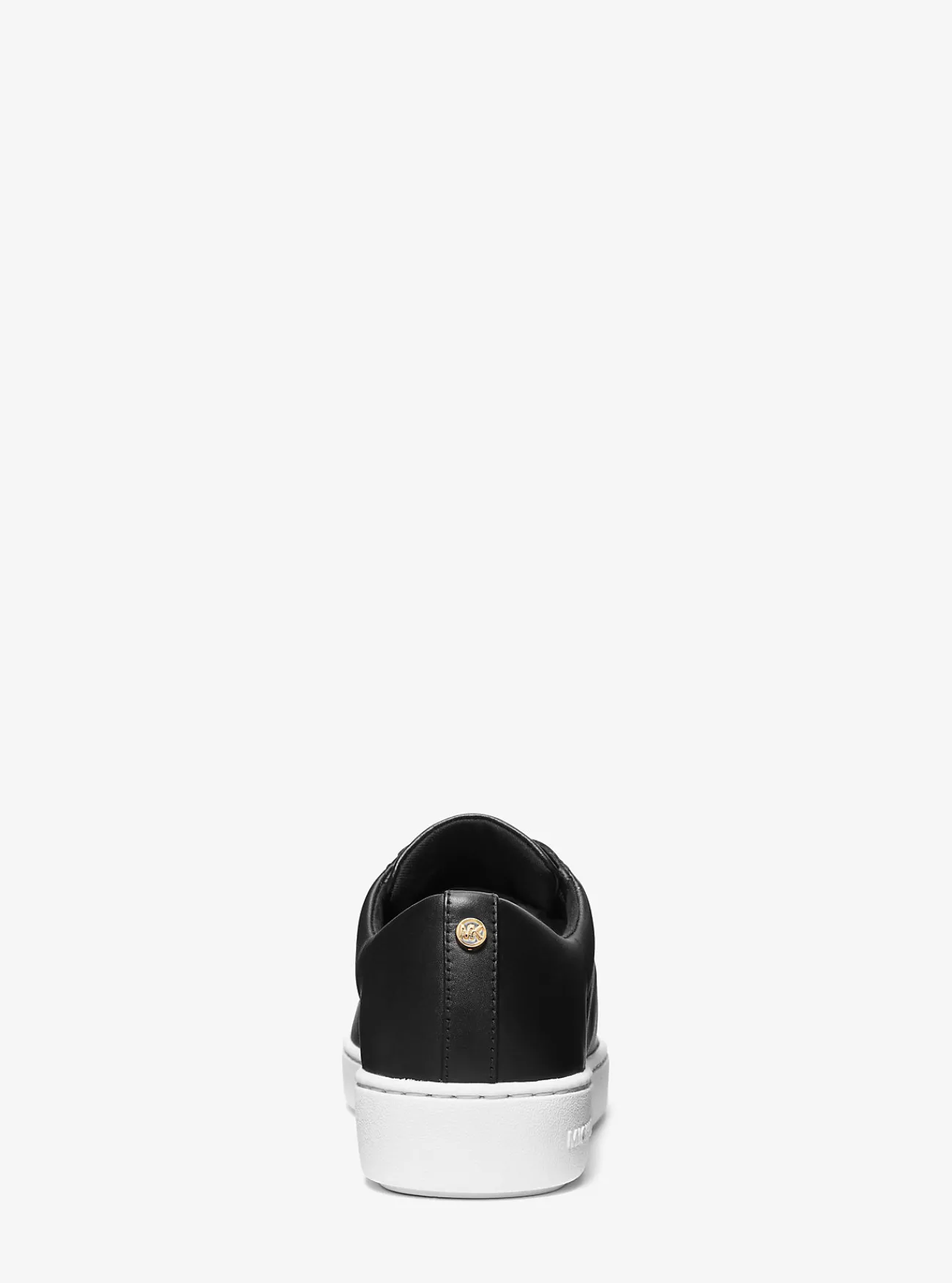 Michael Kors Sneaker Keaton van leer ZWART Fashion